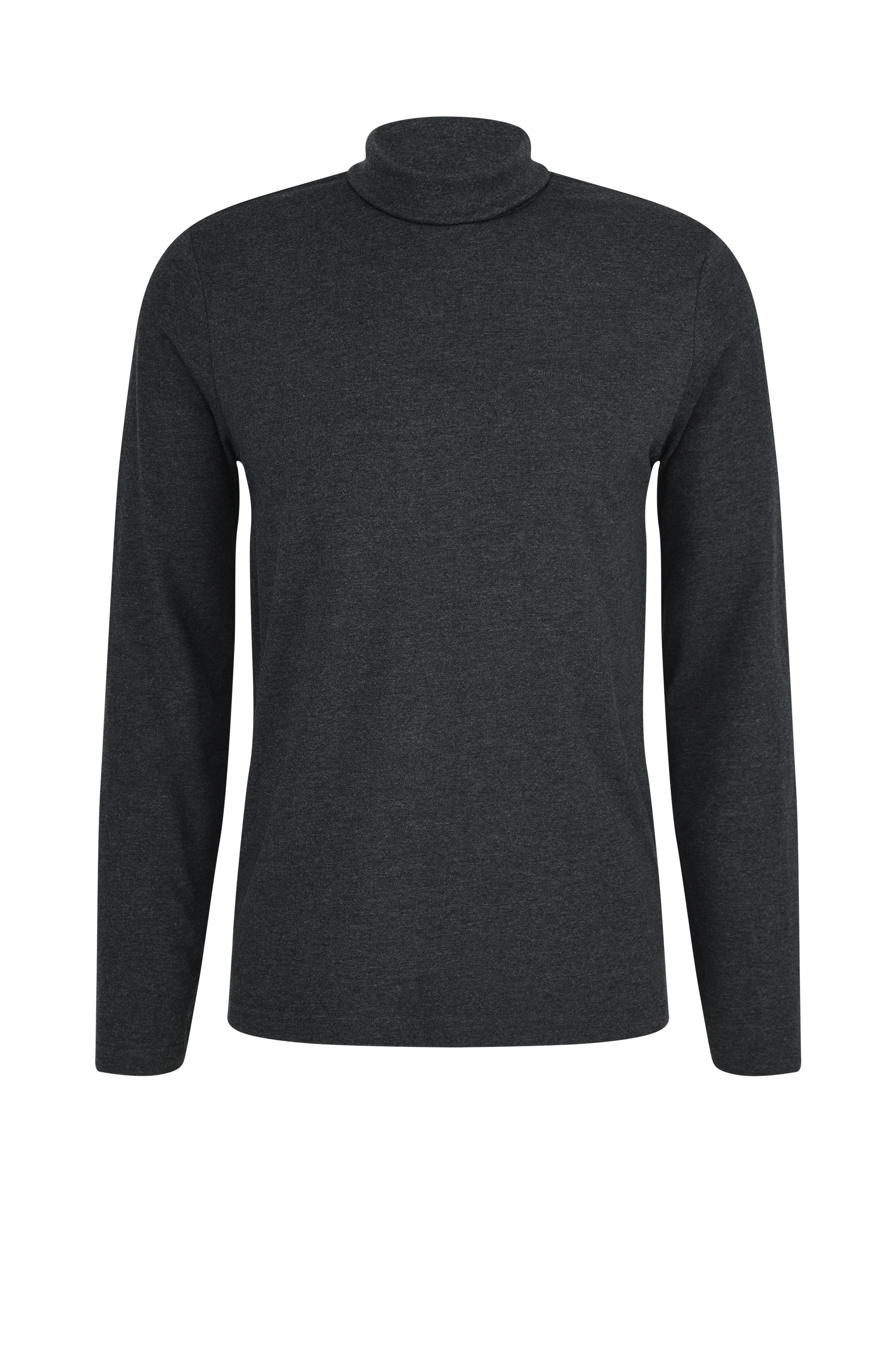 DSC_7911 PIERRE CARDIN Pullover Rollkragen anthracite melange 53273 12328.2100 - FUTUREFLEX