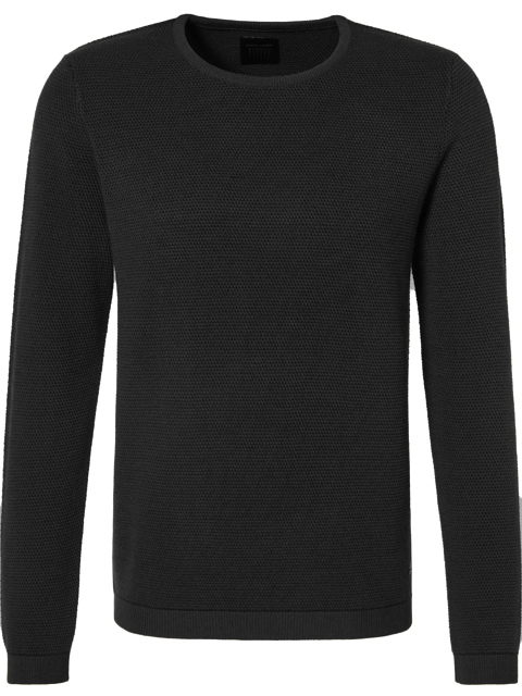 PIERRE CARDIN Strickpullover Rundhals black 55610 92536.2000 - VOYAGE