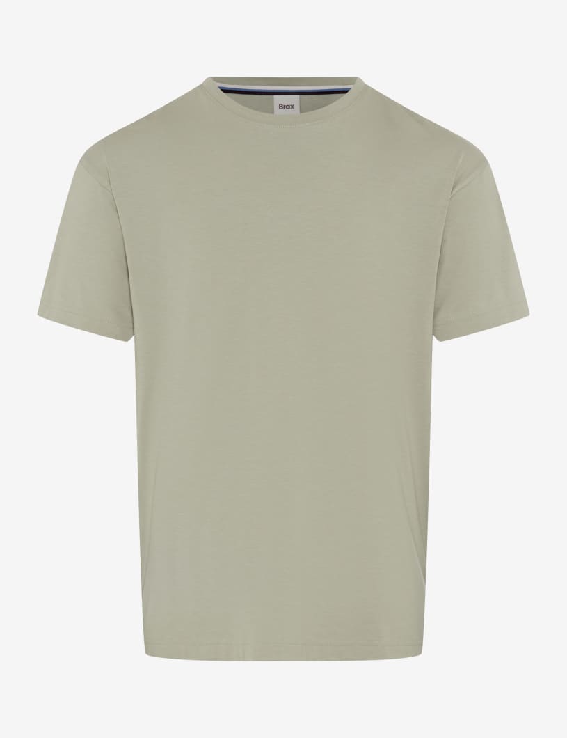 BRAX TED Kurzarm T-Shirt avocado 70816100 26-4538-37 - HI-FLEX