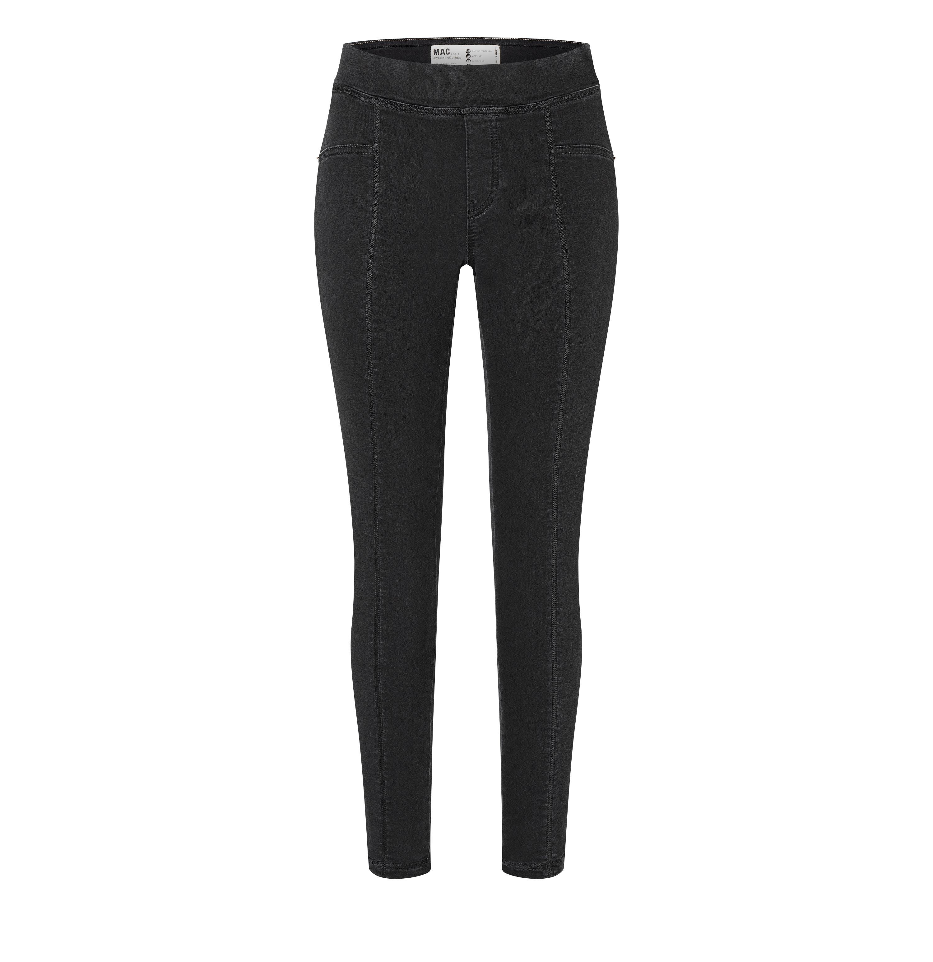 kol_10_5907-90-0350_d991_01 MAC LEGGINGS cosy black rinsewash 5907-90-0350 D991 - ISKO™ SOFT DENIM