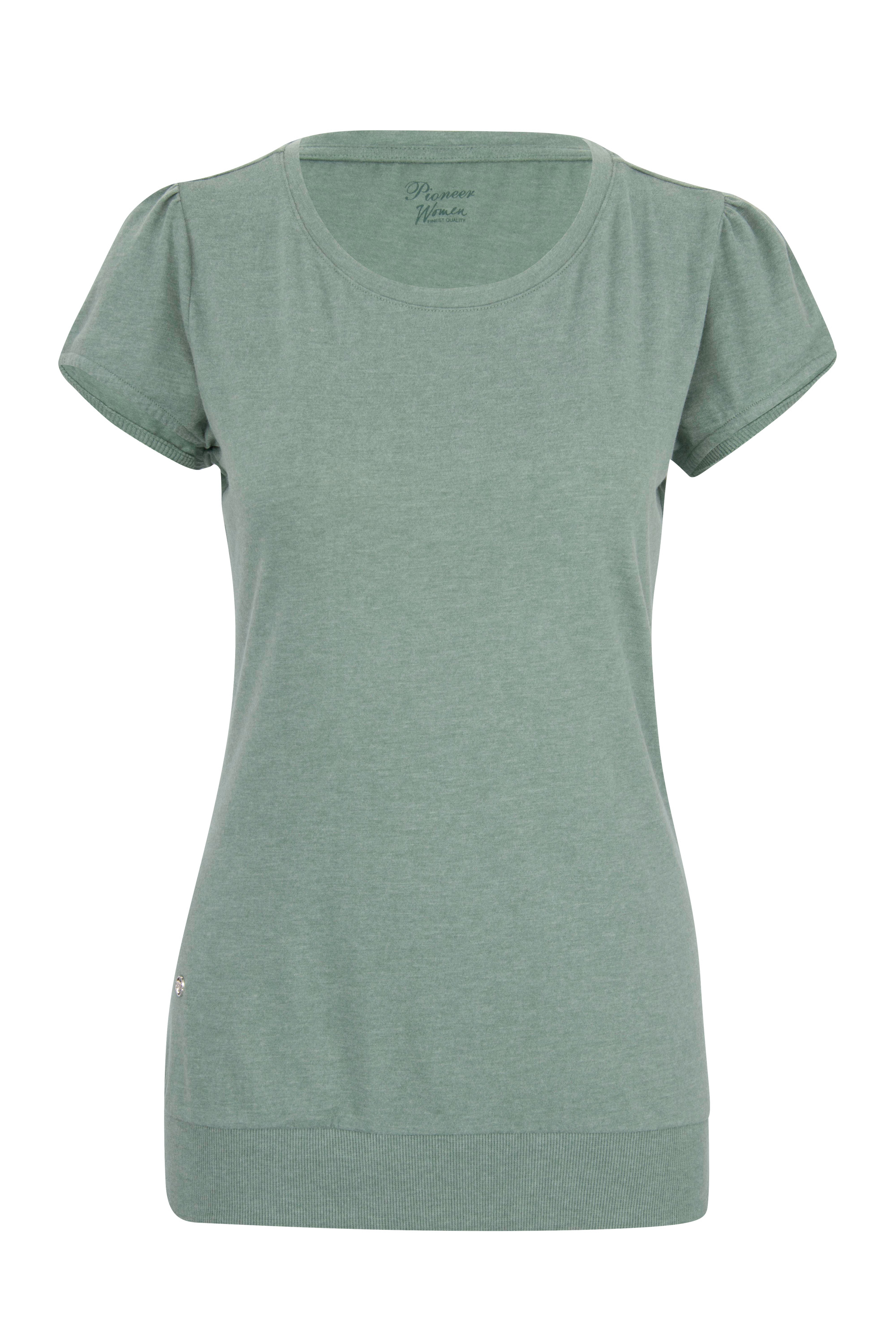 PIONEER WOMEN JERSEY MELE Kurzarm T-Shirt oliv green 1301 301.5004