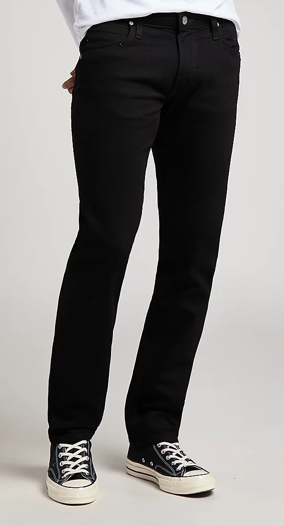 Darenblackclean1 LEE DAREN ZIP FLY clean black L707HFAE