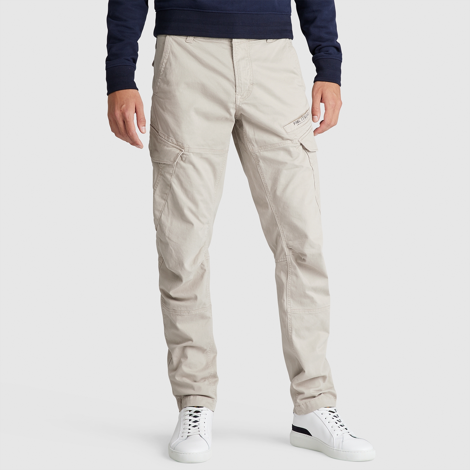 PME-Legend_PM-22-02_9017_PTR2202640 PME LEGEND CARGO cream sand PTR2202640-9017 - Stretch Twill
