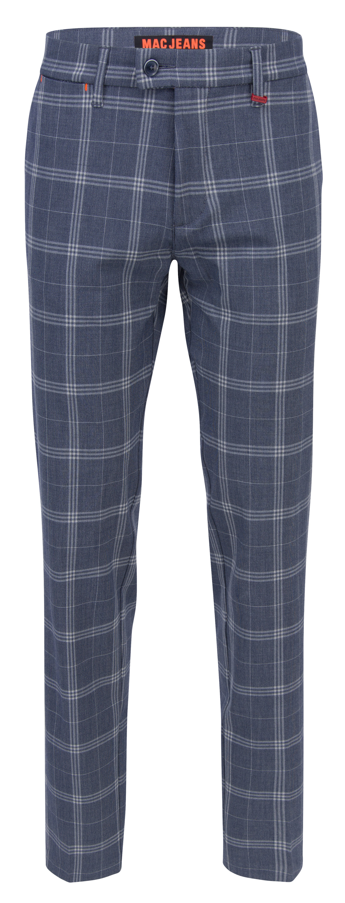 MAC LENNOX CARBONIUM BI-STRETCH capri blue check 6344-00-0704L 174K