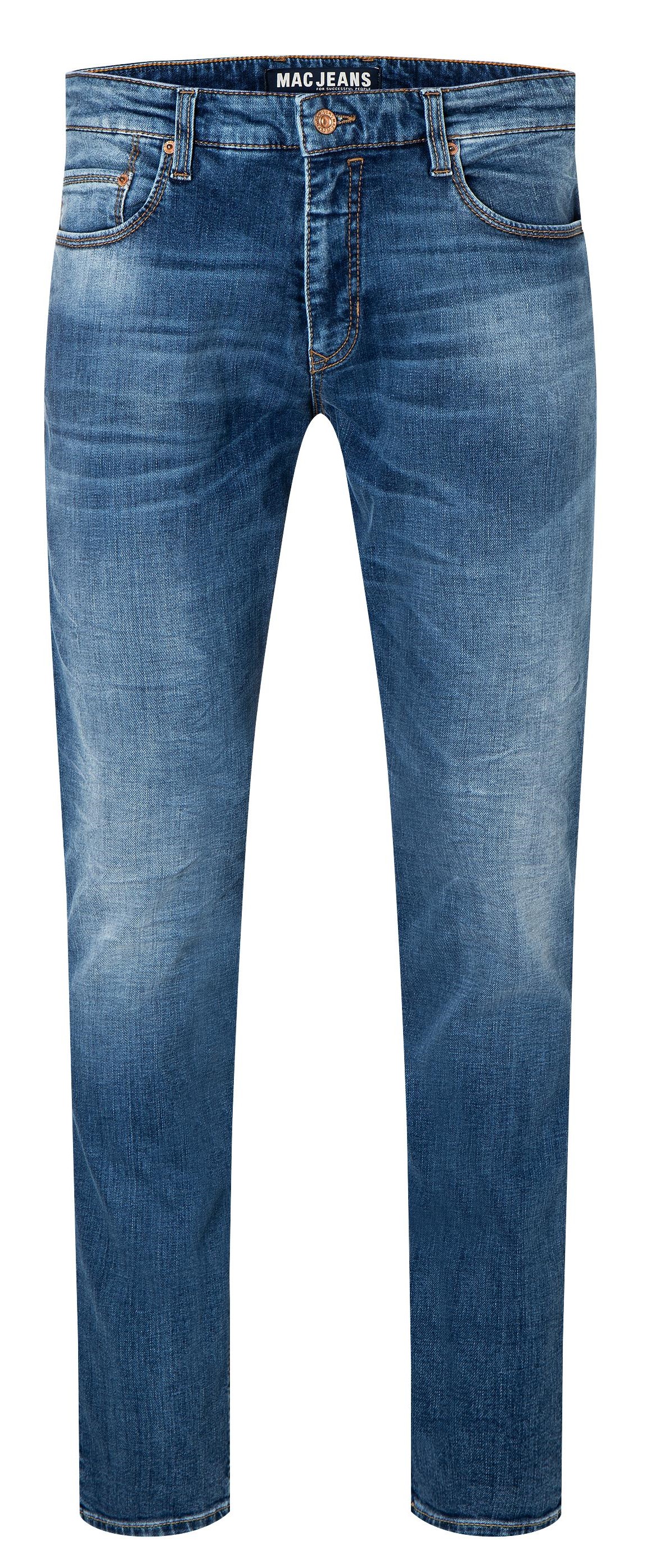 MAC GREG mid blue vintage wash 0730-00-1974L H436 - ORGANIC COTTON