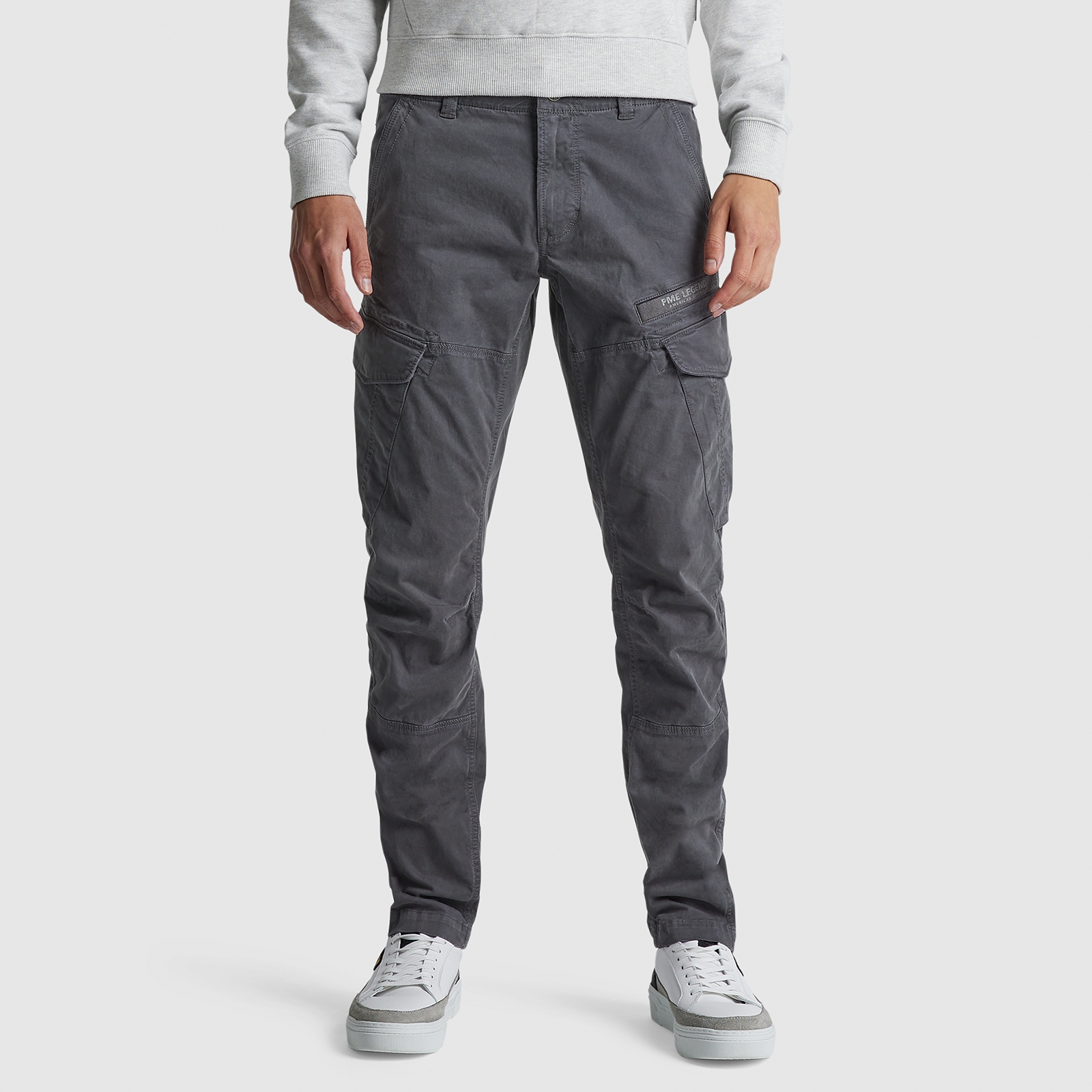 PME-Legend_PM-22-02_9160_PTR2202640 PME LEGEND CARGO graphite grey PTR2202640-9160 - Stretch Twill