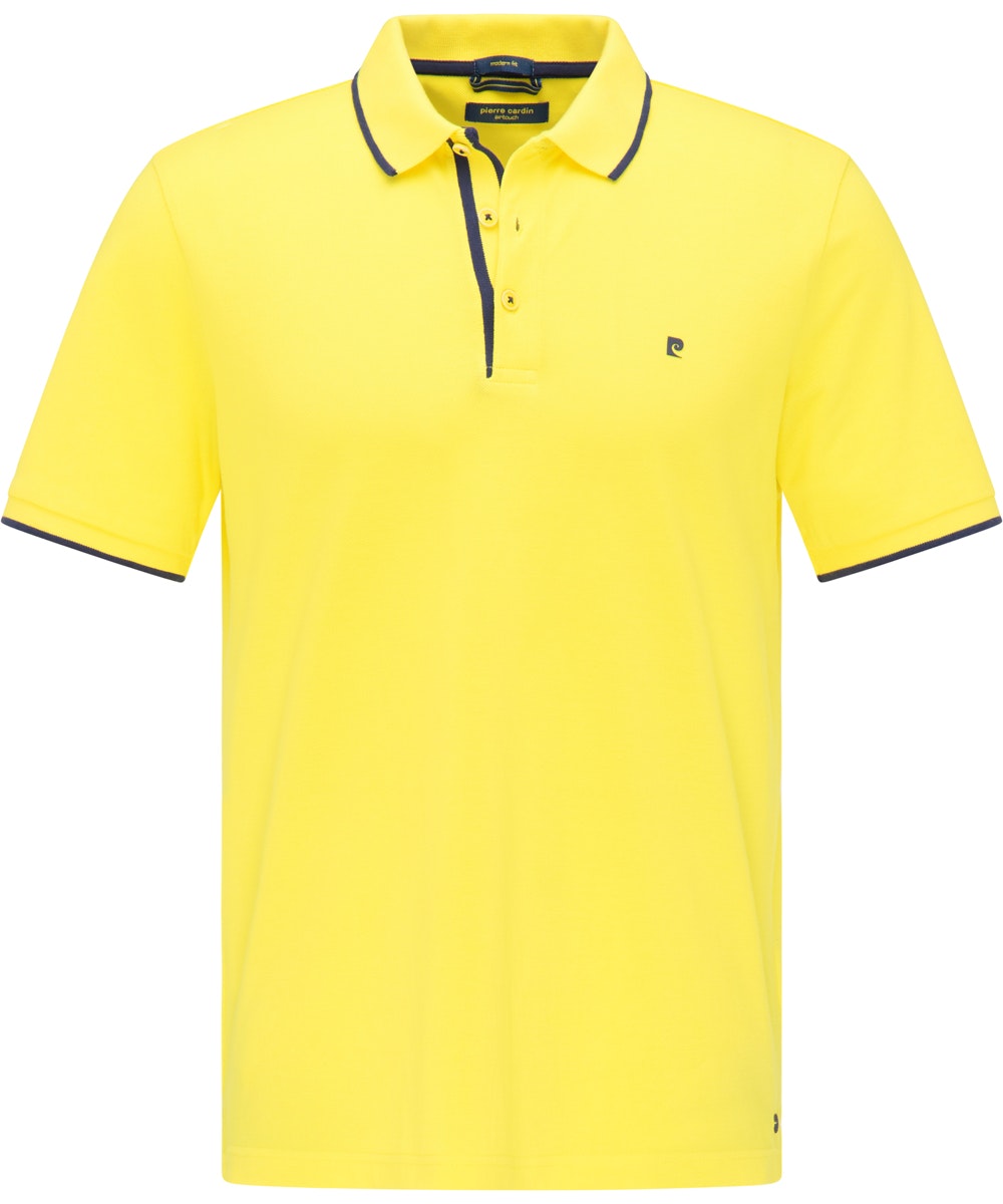 PIERRE CARDIN POLOSHIRT COTTON PIQUE popcorn 52114 1225.4034