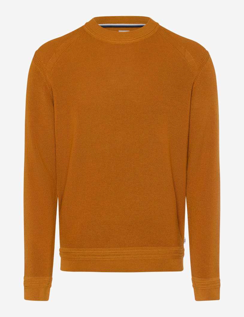 Brax_225_47_212007_70129300-jpg BRAX ROY Strickpullover Rundhals pumpkin 70129300 21-2007-47