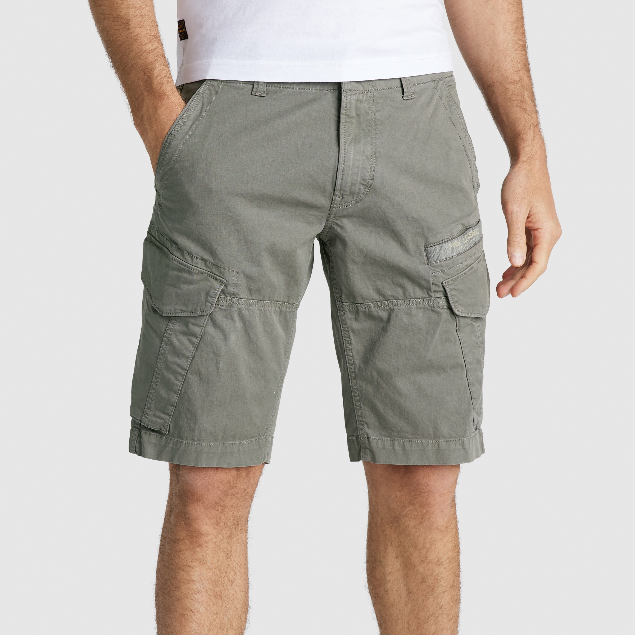 PME-Legend_PM-22-04_9052_PSH2204662 PME LEGEND NORDROP Cargo Shorts castlerock PSH2204662