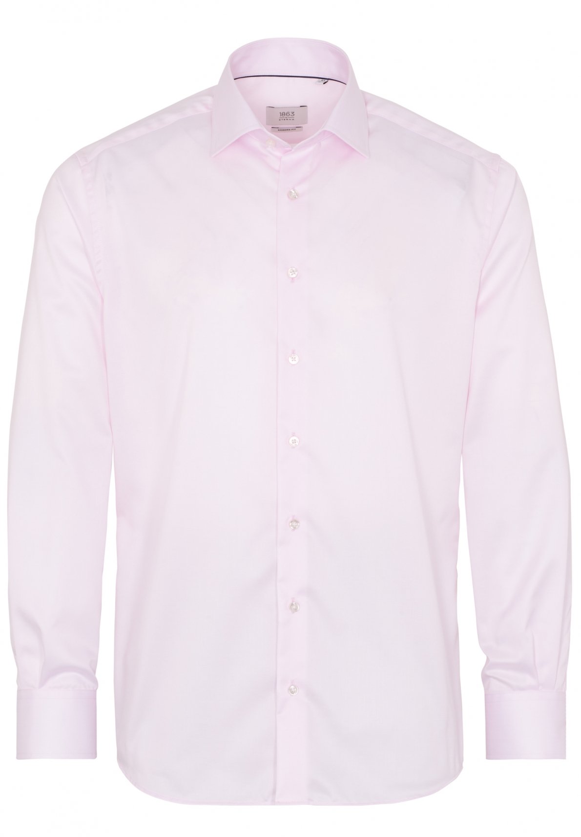 1863 by ETERNA MODERN FIT Langarm Hemd rosa 8005-50-X687