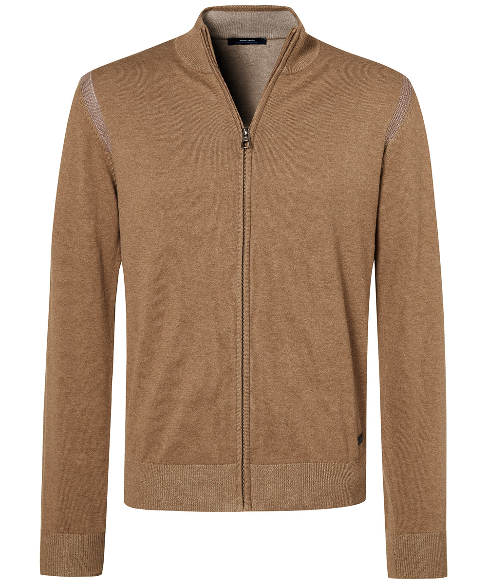 PIERRE CARDIN Strickjacke Stehkragen cub 55309 12548.7304 - TRAVEL COMFORT