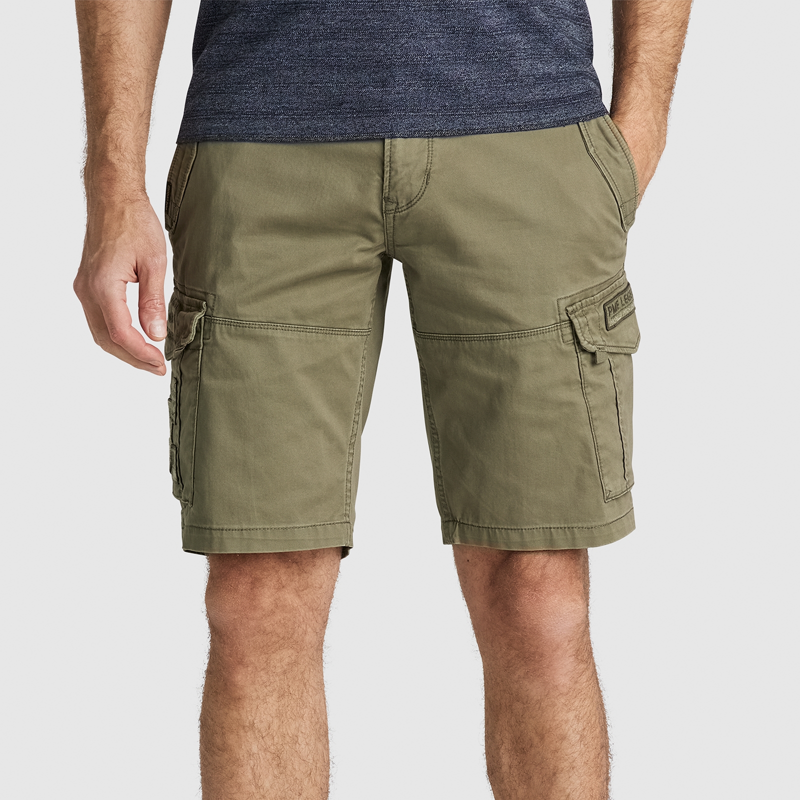 PME-Legend_PM-22-03_6414_PSH2203650 PME LEGEND AIRLIFTER Cargo Shorts dusty olive PSH2203650-6414