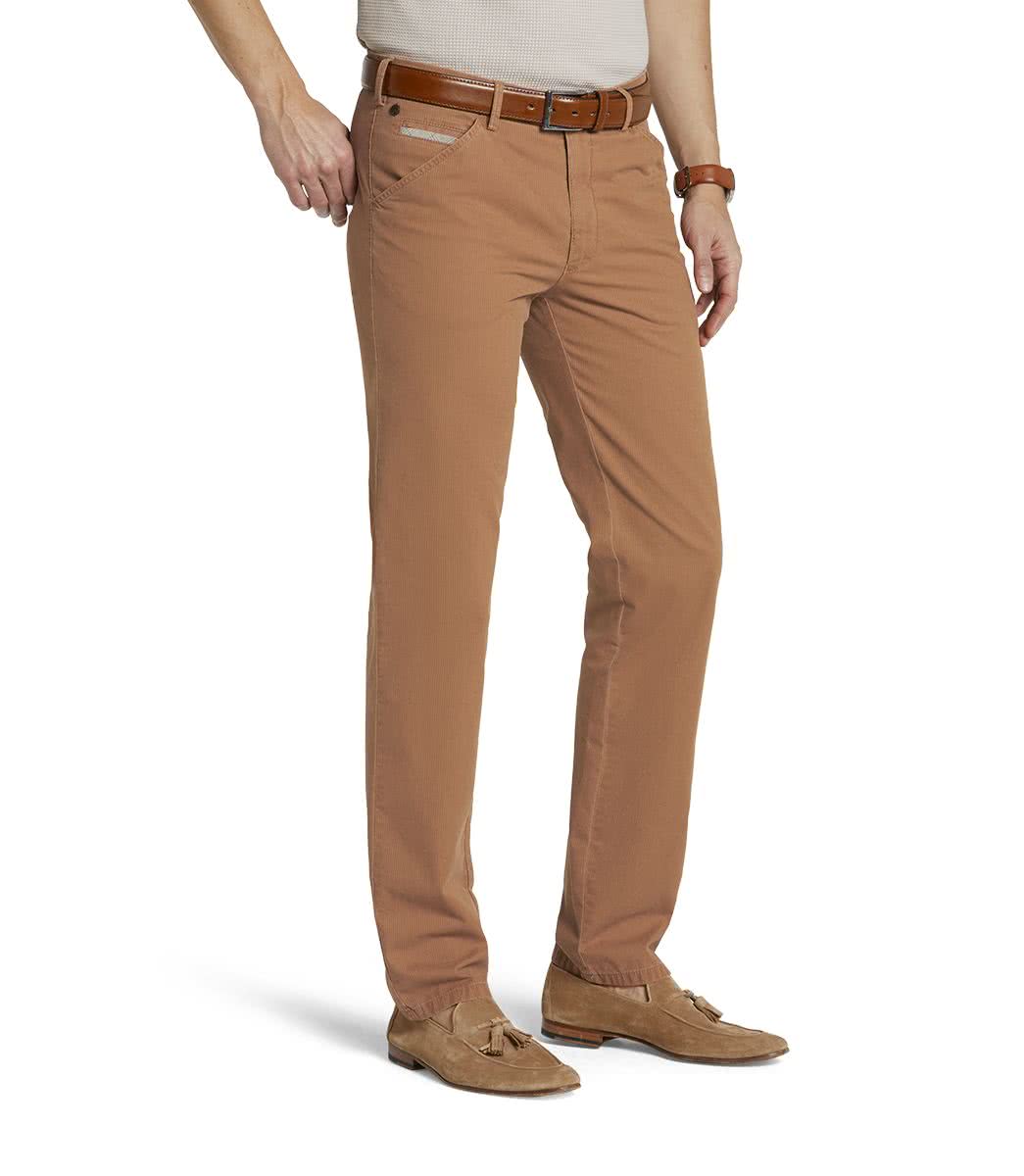 meyer_fs21_chicago-1-5040_46_vorne_17052 MEYER CHICAGO Chino stripes structured rost 1-5040-46