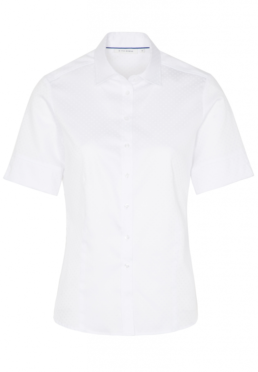 eterna-modern-classic-halbarm-bluse-weib-5023-h791-00-et5023h79100 ETERNA MODERN CLASSIC Halbarm Bluse weiß 5023 H791.00