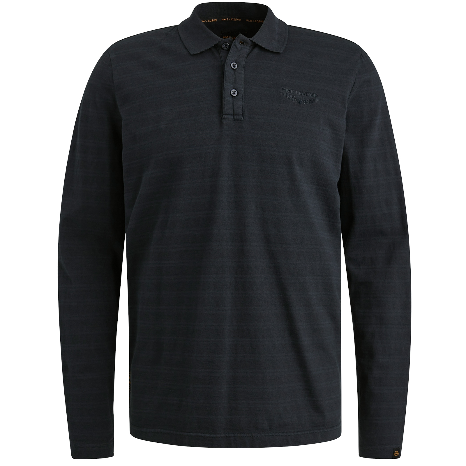 PME LEGEND Langarm Polohemd salute PPS2508807-5281