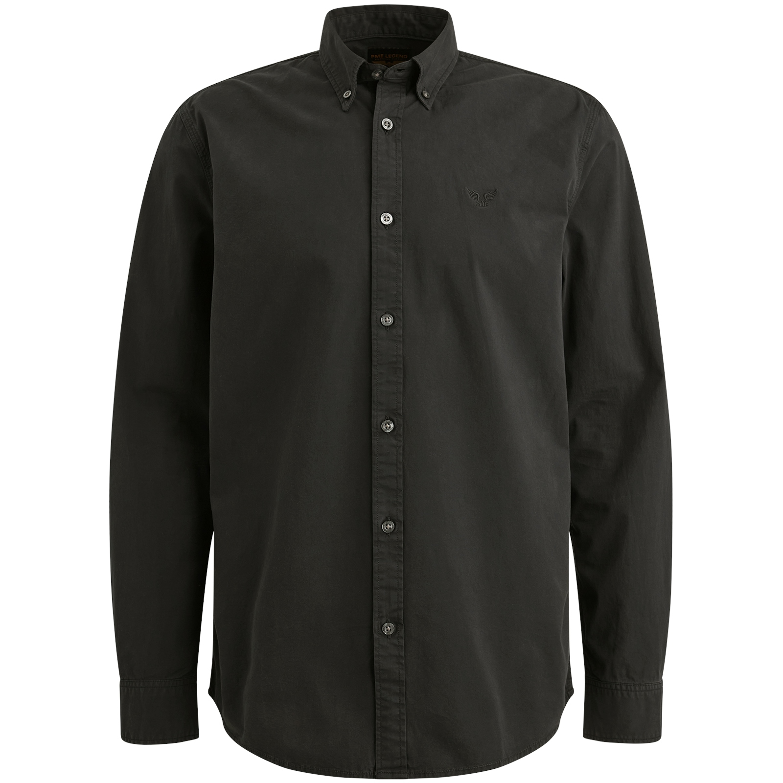 PME-Legend_PM-25-08_999_PSI2508044-999-jpg PME LEGEND AMERICAN CLASSIC Langarm Hemd schwarz PSI2508044-999