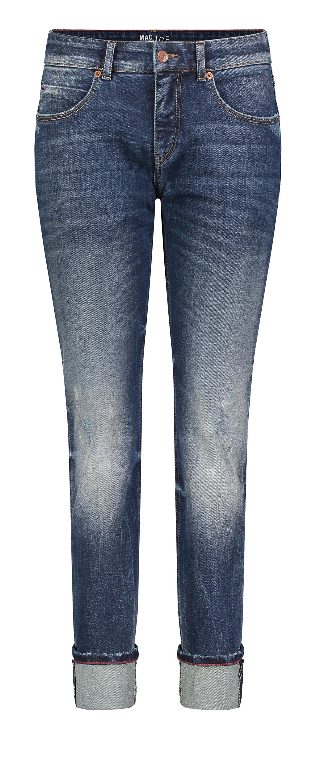 MAC STRAIGHT authentic blue dirty wash 2905-90-0335L-D807