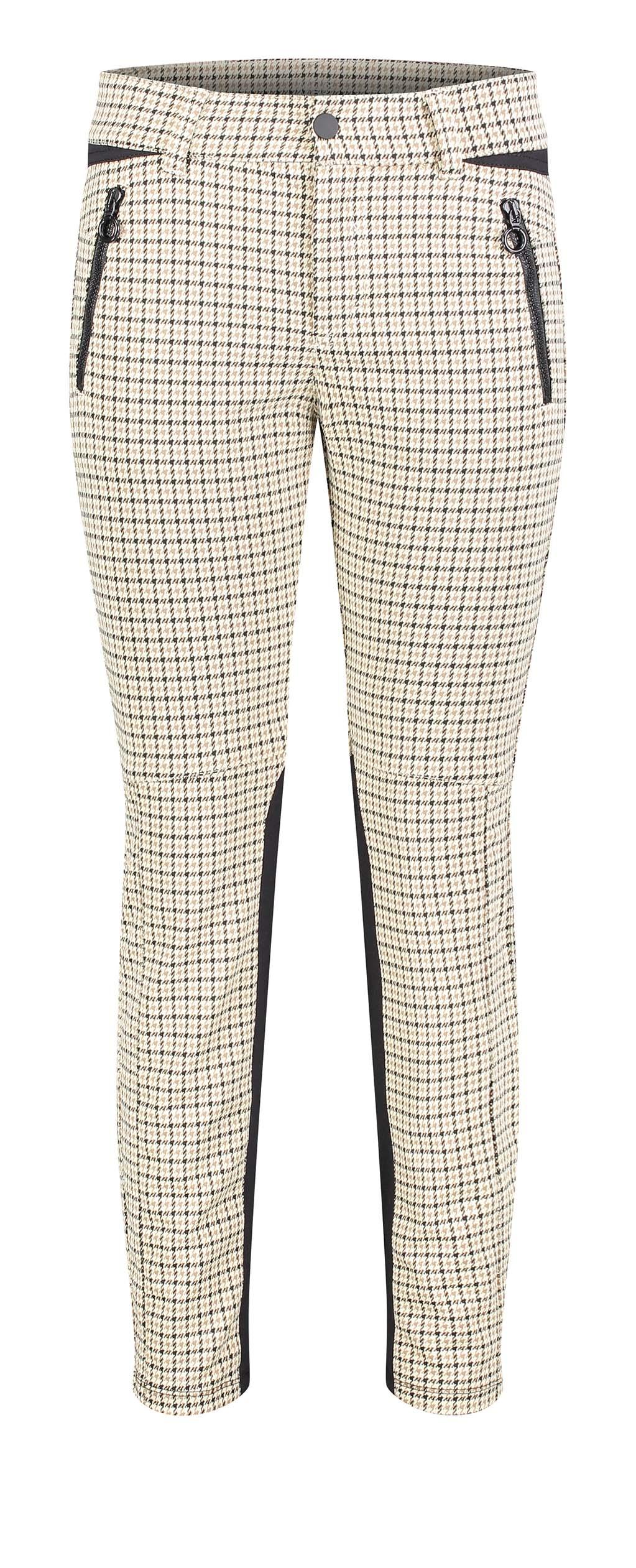 MAC VISION PANTS light pearl white check 5255-00-0172 201K