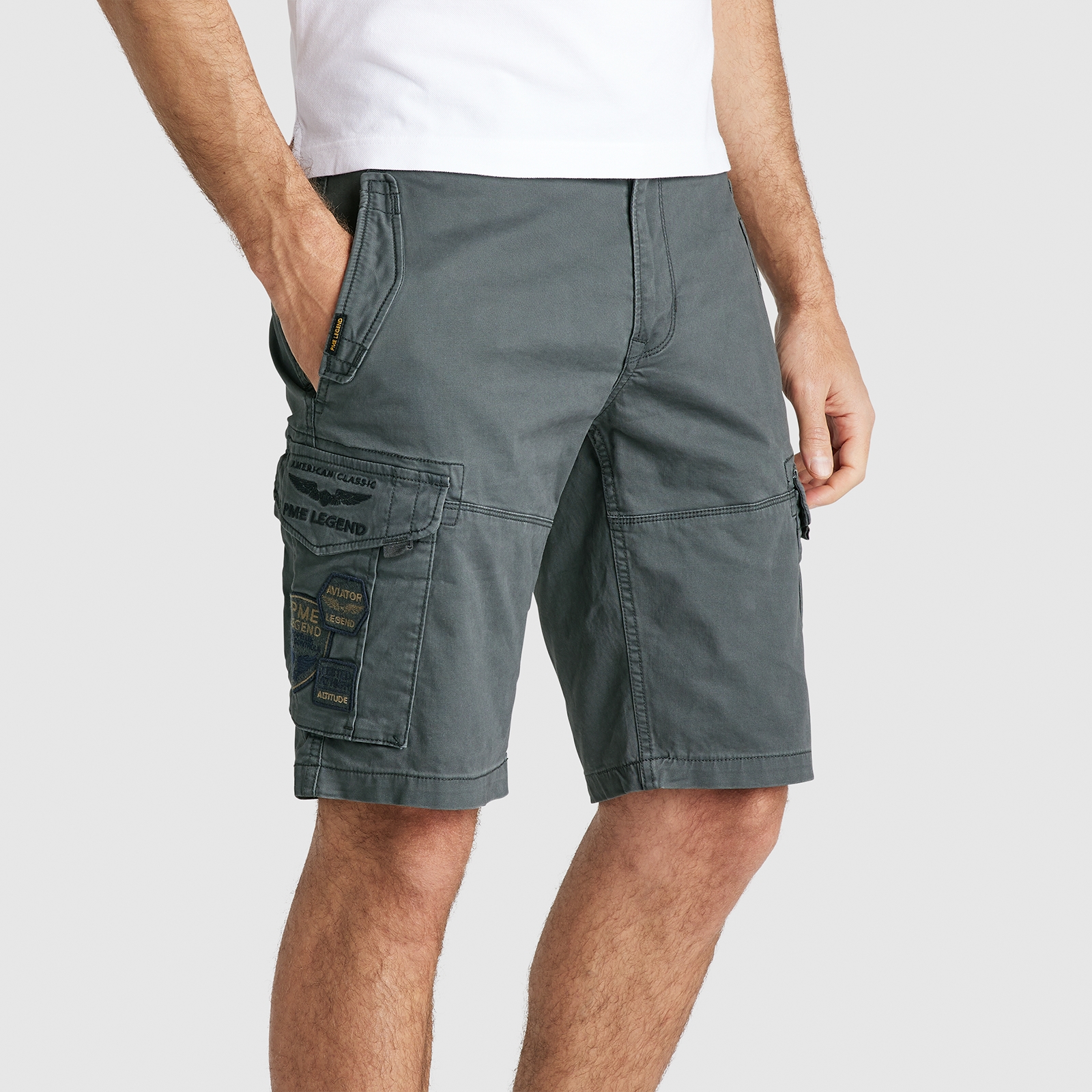 PME LEGEND AIRLIFTER Cargo Shorts asphalt PSH2203650-9114