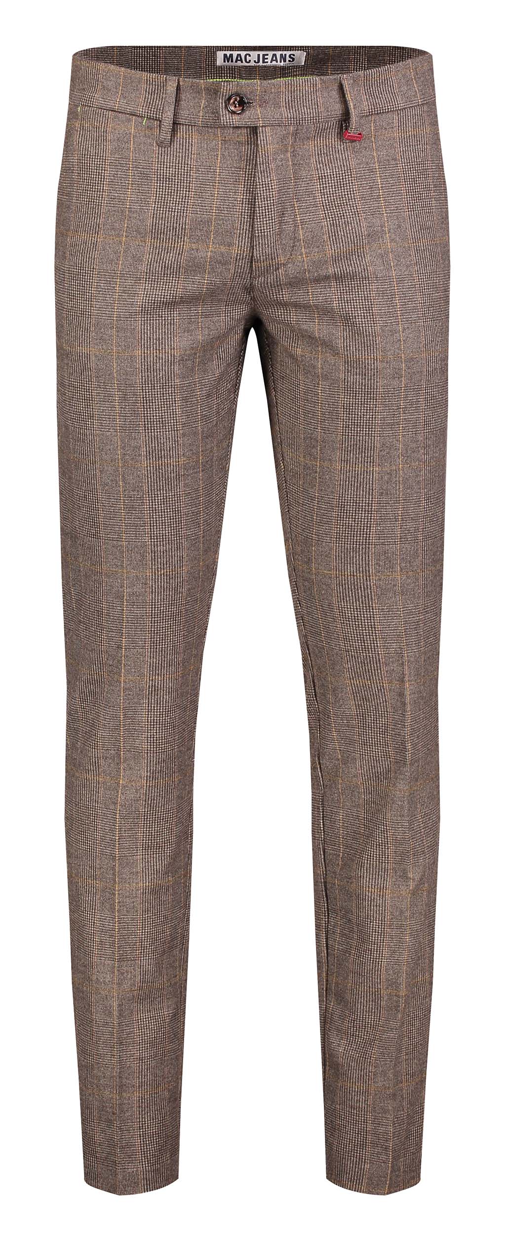 MAC LENNOX dark taupe check 6344-00-0732L 272K