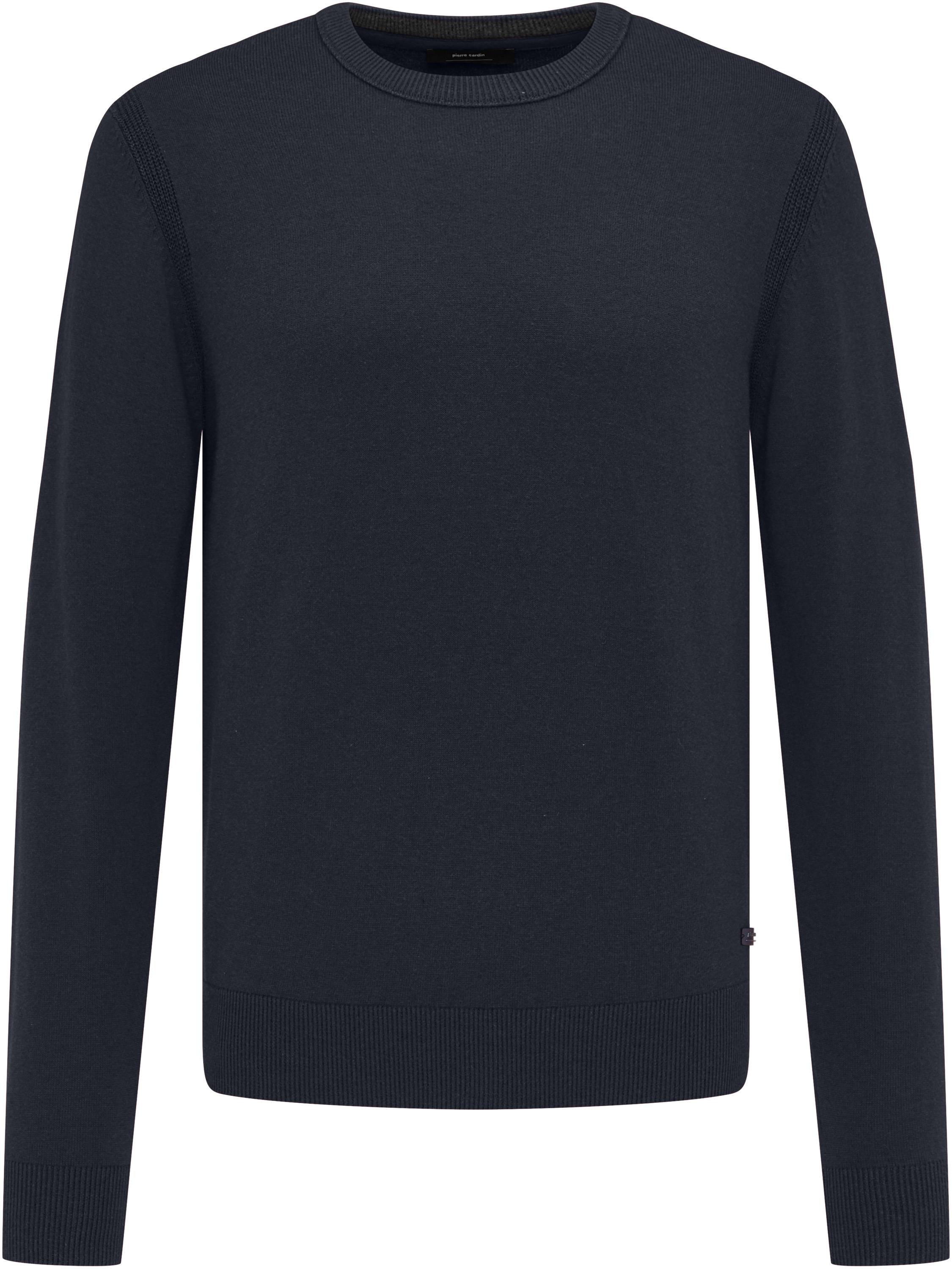 Pierre-Cardi_2120_3000_5530000012548-3000 PIERRE CARDIN Strickpullover Rundhals marine 55300 12548.3000 - TRAVEL COMFORT