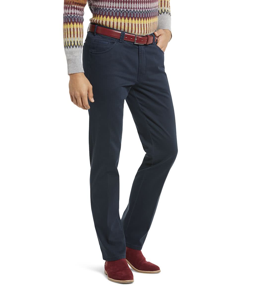 MEYER DUBLIN dark blue 2-5563-19 - 2-TONE MINIMAL PRINT