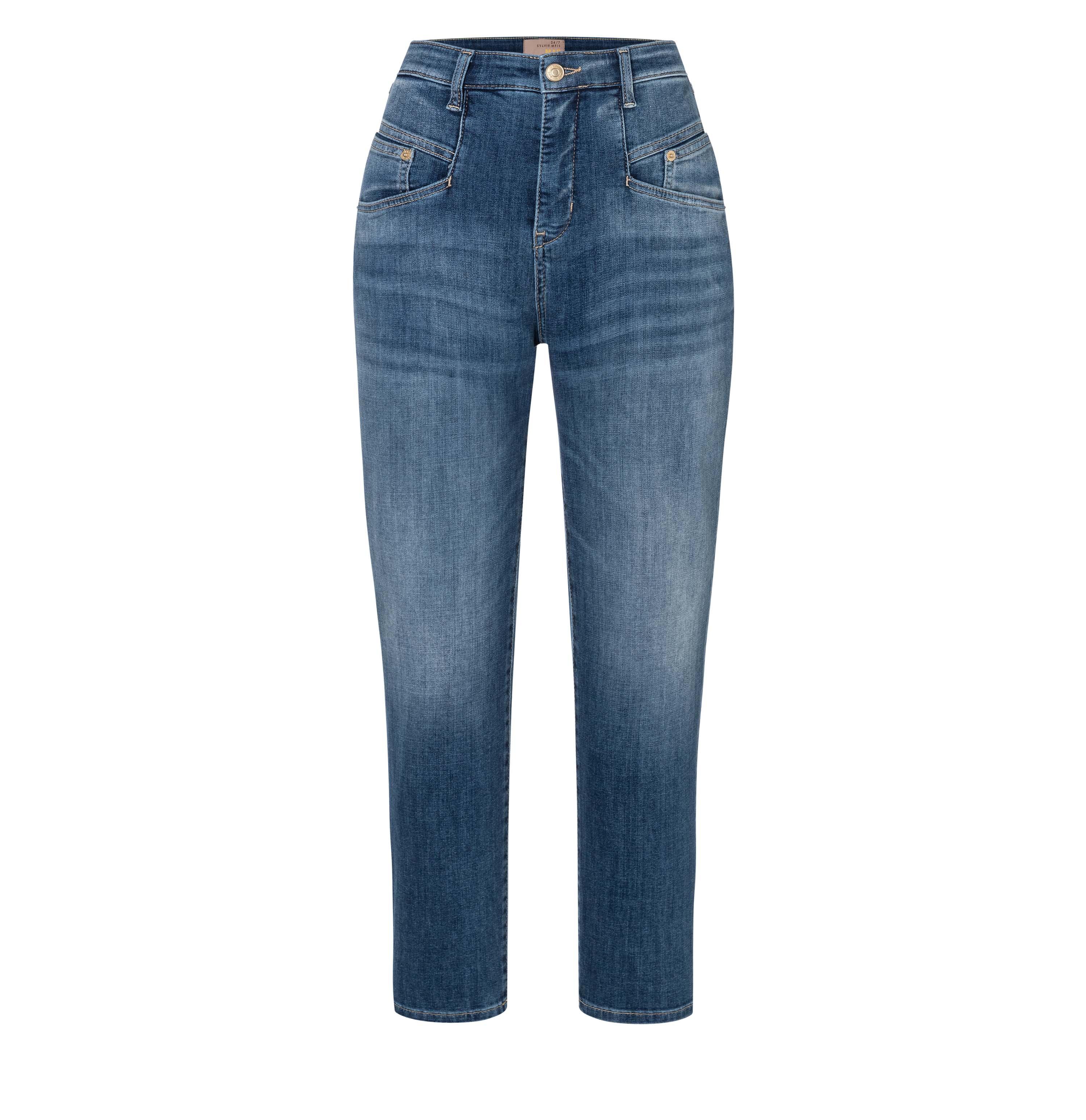 kol_10_2610-90-0389_d825_01 MAC RICH CARROT denim blue used wash 2610-90-0389L D825 - SYLVIE MEIS