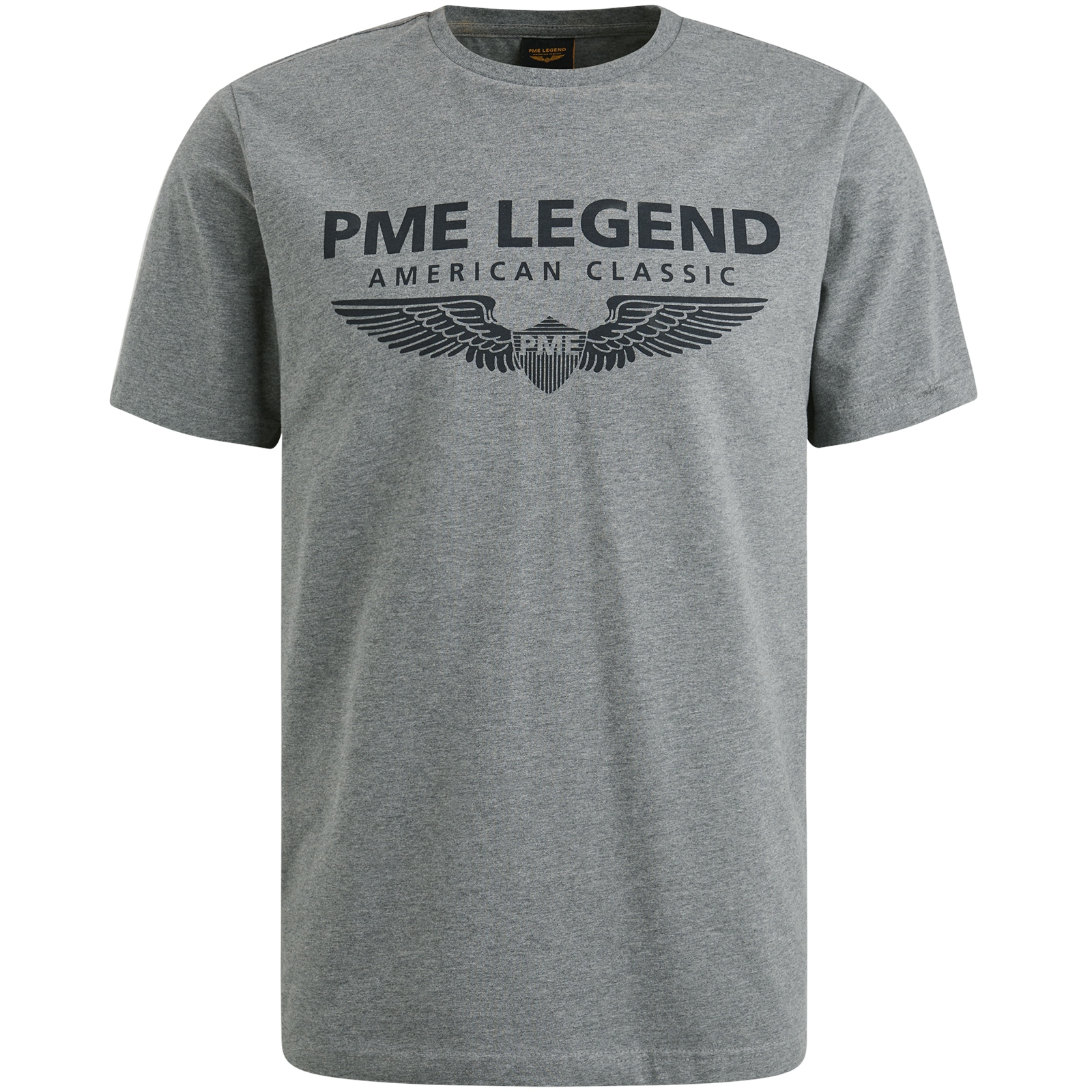 PME-Legend_STOCK_960_PTSS0000588-960-jpg PME LEGEND SHORT SLEEVE Rundhals T-Shirt logo grey melee PTSS0000588-960