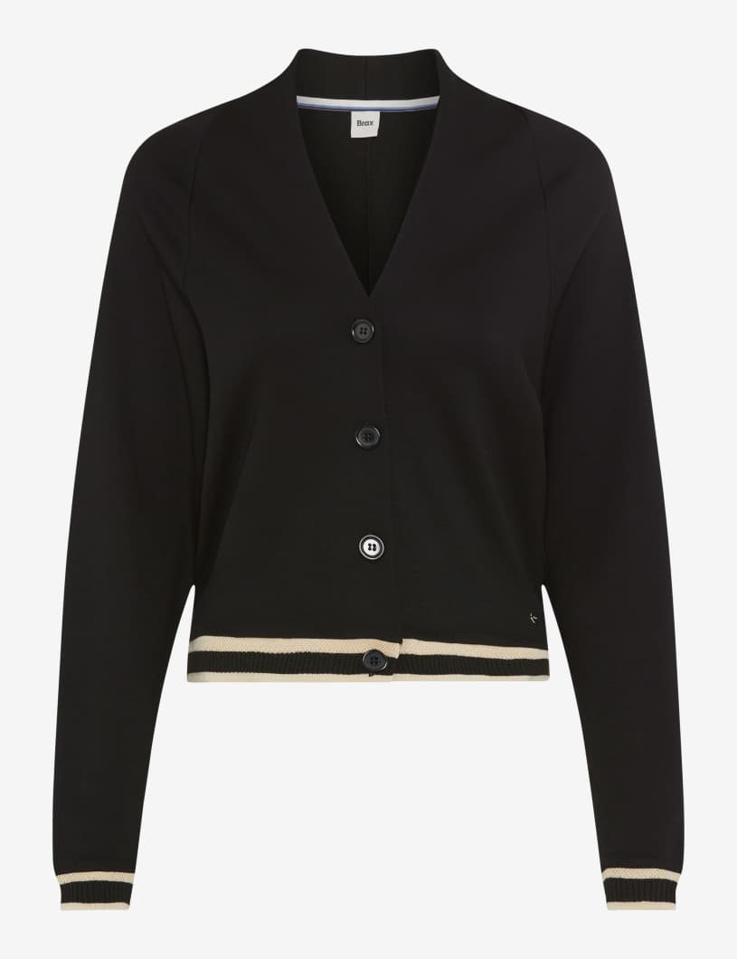 BRAX BELE.L Strickjacke Cardigan black 90653100 37-3808-02