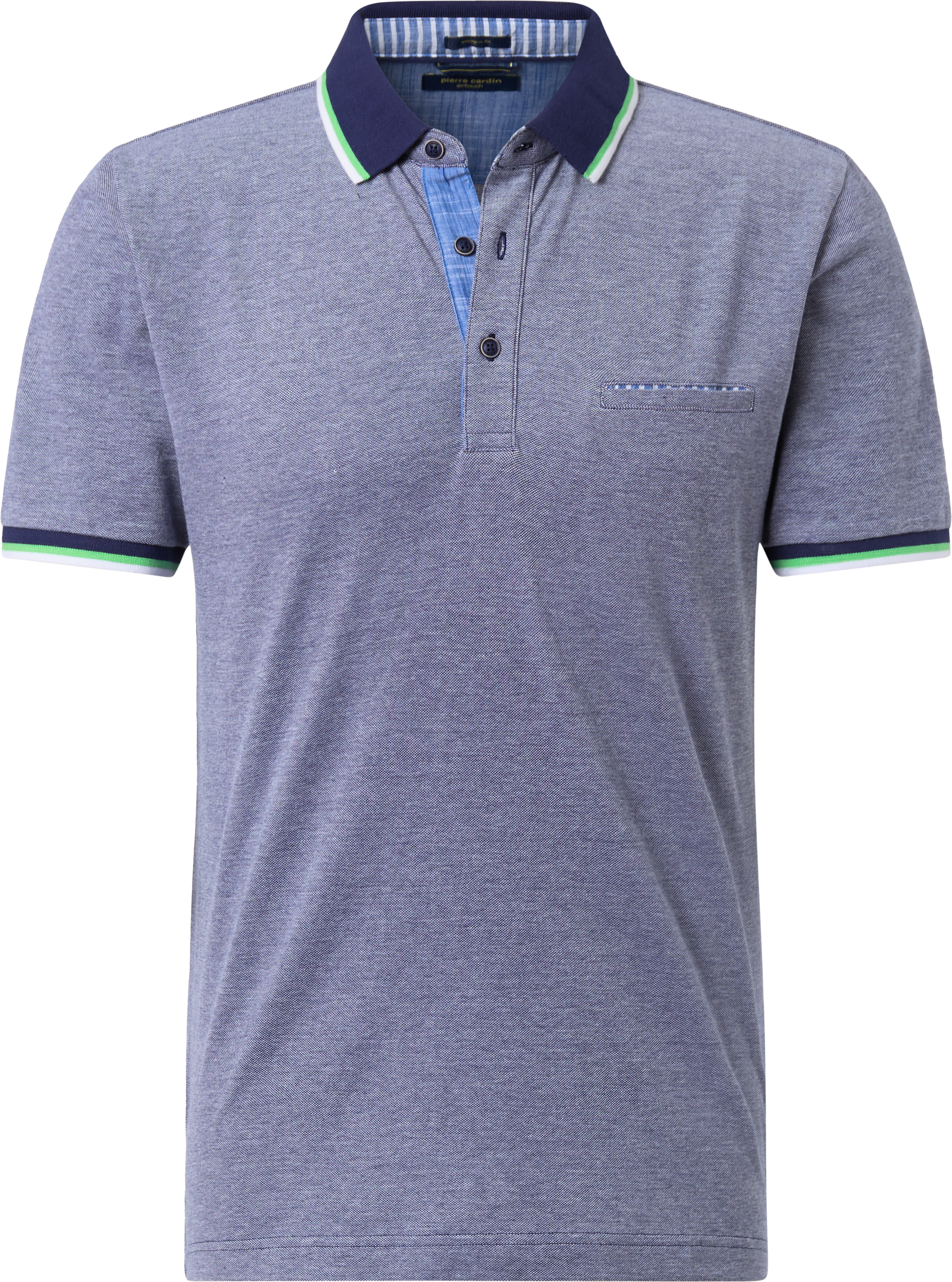 Pierre-Cardi_2110_3104_5212400001226-3104_5 PIERRE CARDIN POLOSHIRT BICOLOR delta 52124 1226.3104