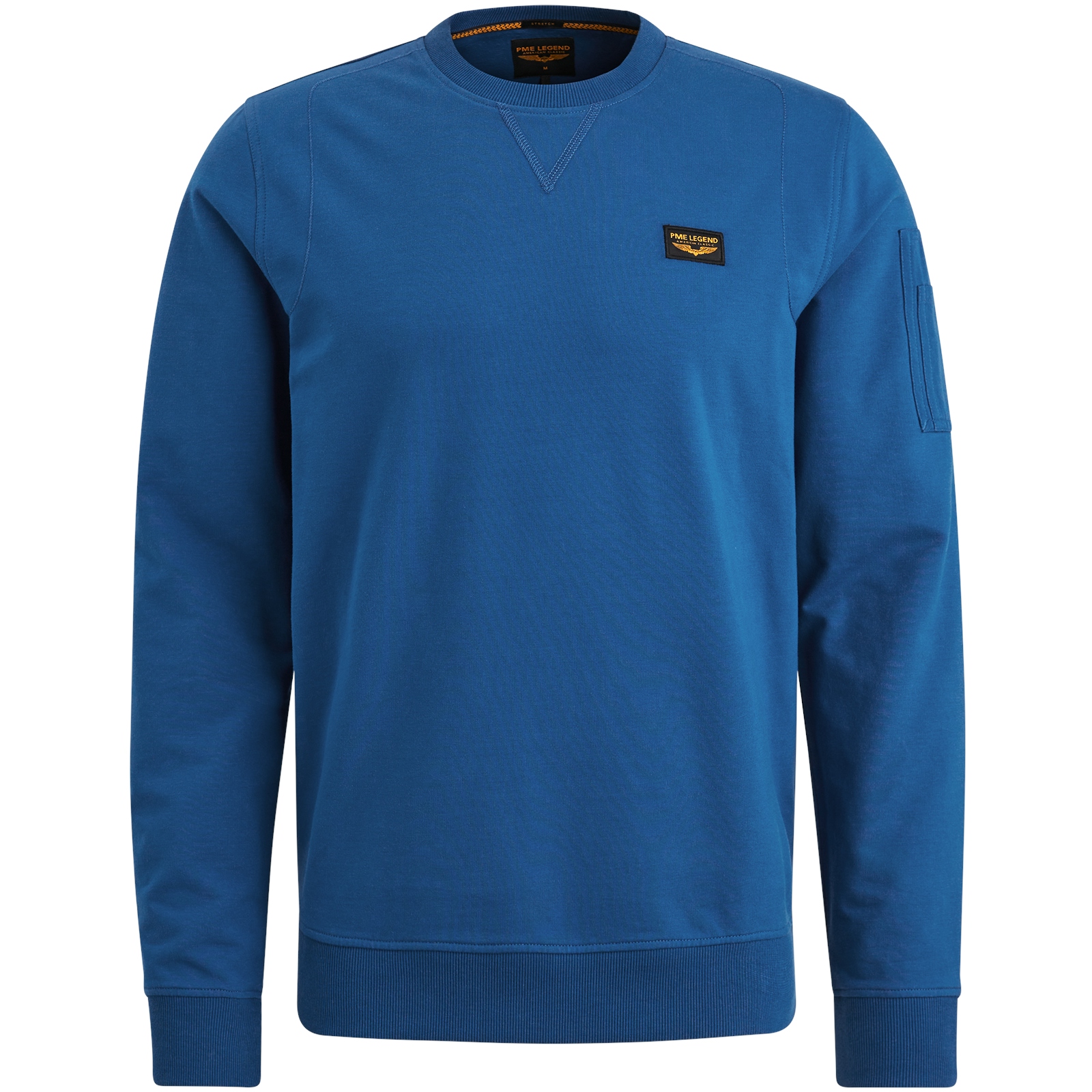 PME LEGEND Rundhals Pullover true blue PLS2409499-5091