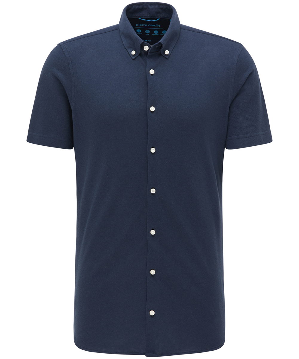 PIERRE CARDIN SLIM FIT Hemd Kurzarm navy 3621 27460.9081 - FUTUREFLEX