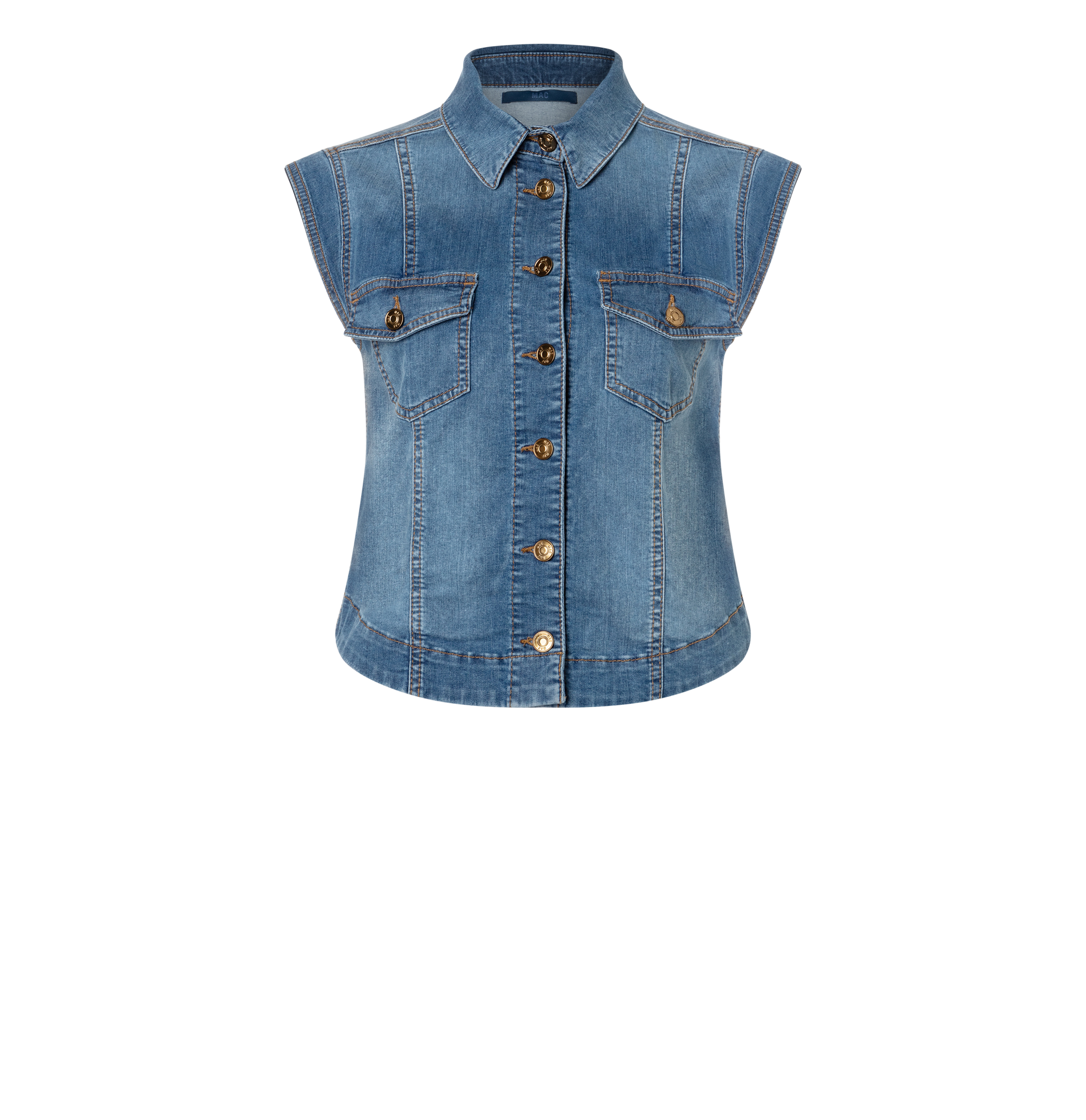 MAC VEST natty brilliant blue 0122-90-0391 D525