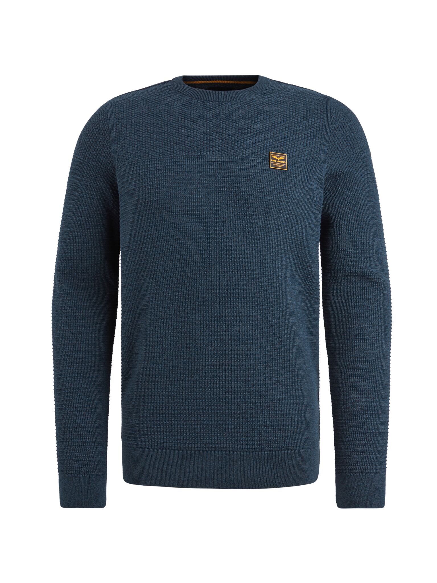 PME LEGEND Rundhals Strickpullover salute mouline PKW2410300-5281