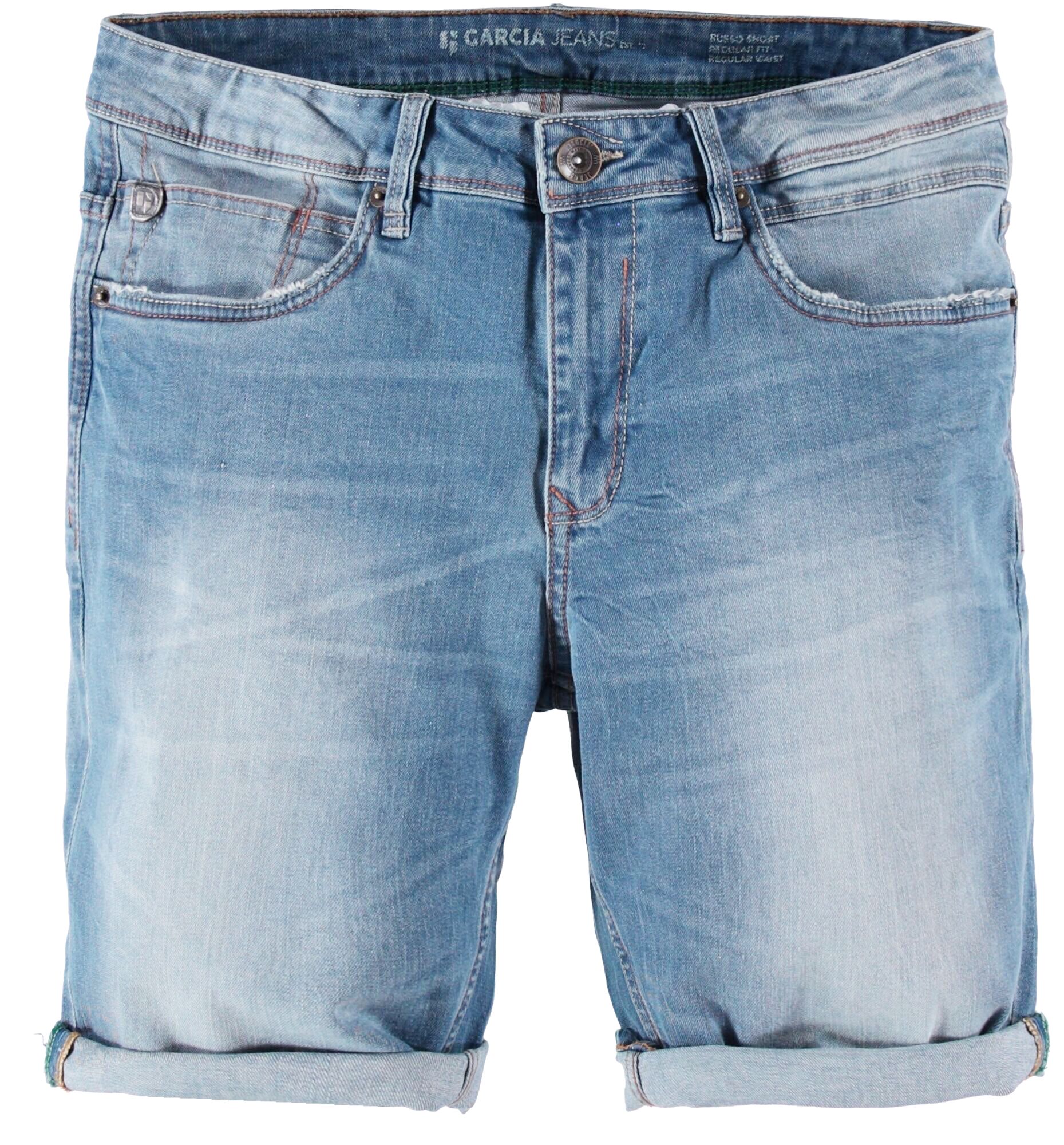 GARCIA RUSSO SHORT light used blue 615.7158 - Acqua Denim