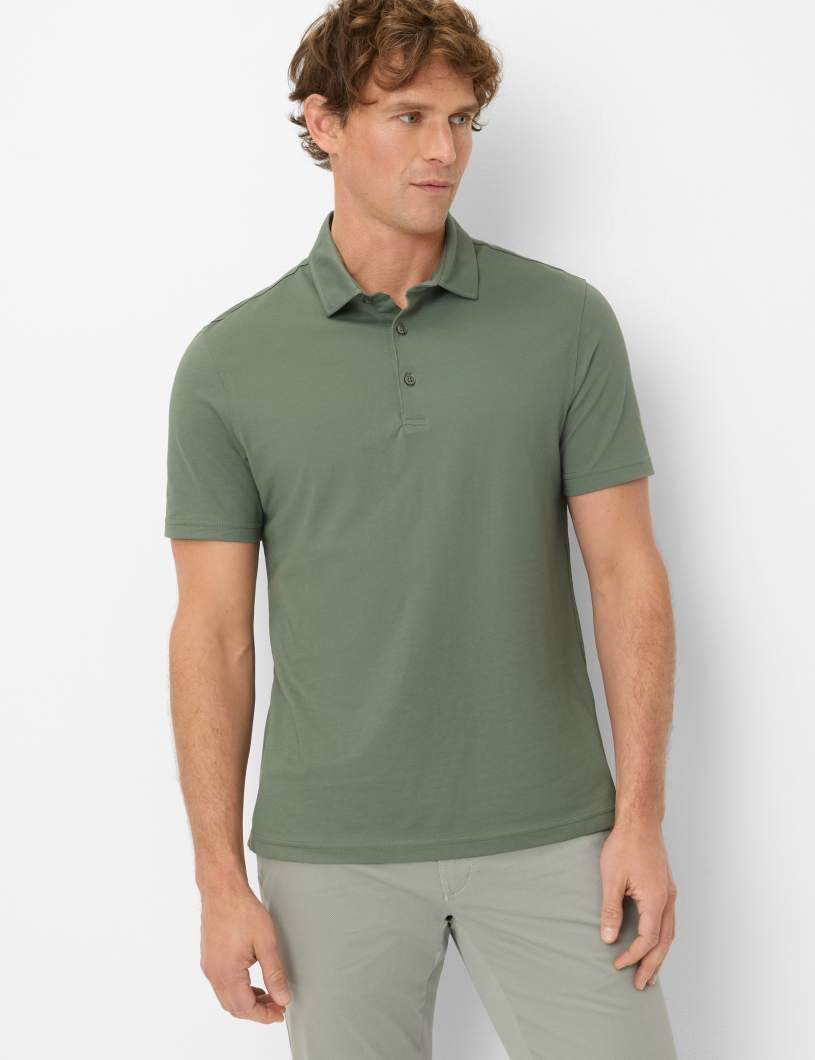 BRAX PEPE Poloshirt thyme 70430800 21-4678-36 - ULTRALIGHT