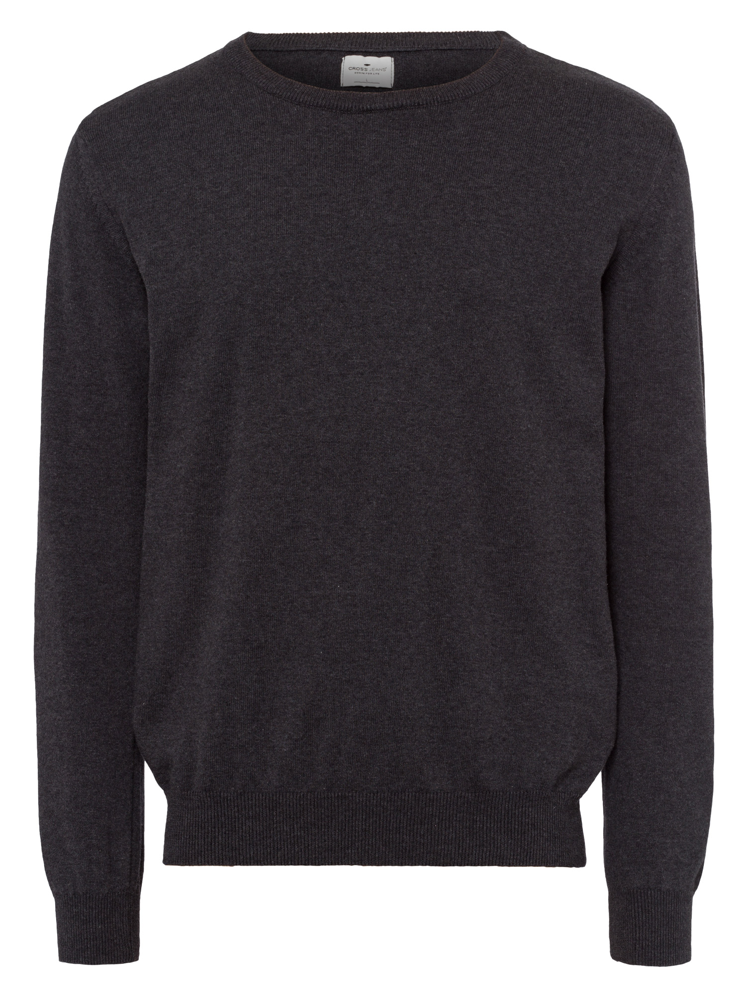 cross-jeans-strickpullover-anthrazit-34156-021-cj34156-021 CROSS JEANS Strickpullover anthrazit 34156-021