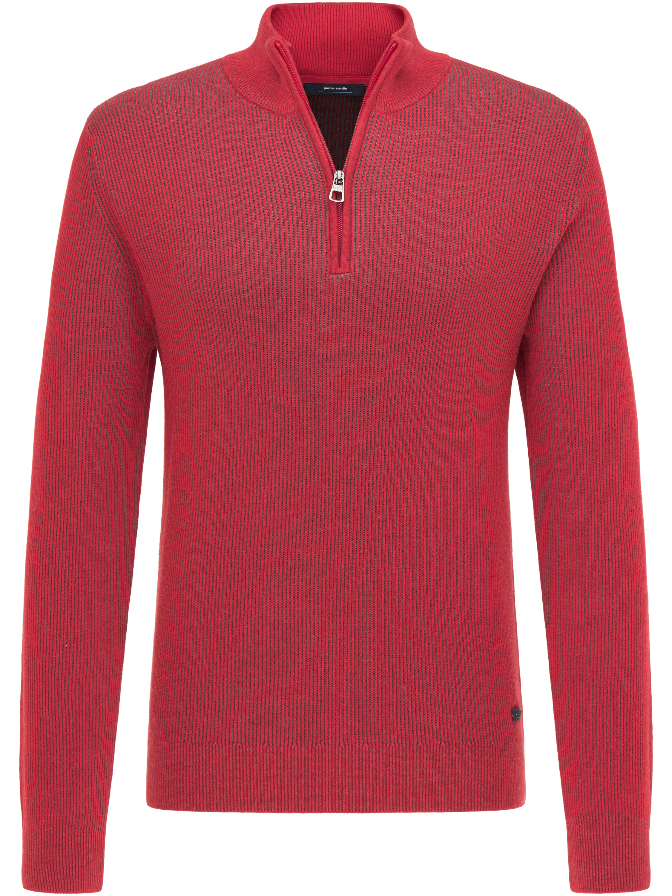 Pierre-Cardi_2120_5056_5532200012549-5056 PIERRE CARDIN Strickpullover Stehkragen scarlet 55322 12549.5056 - TRAVEL COMFORT