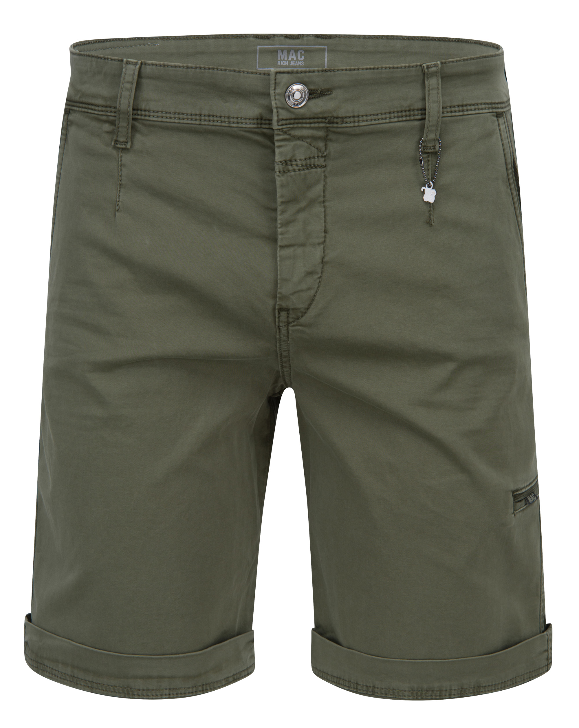 MAC RICH CARGO SHORTY light summer green 2380-01-0430 645V