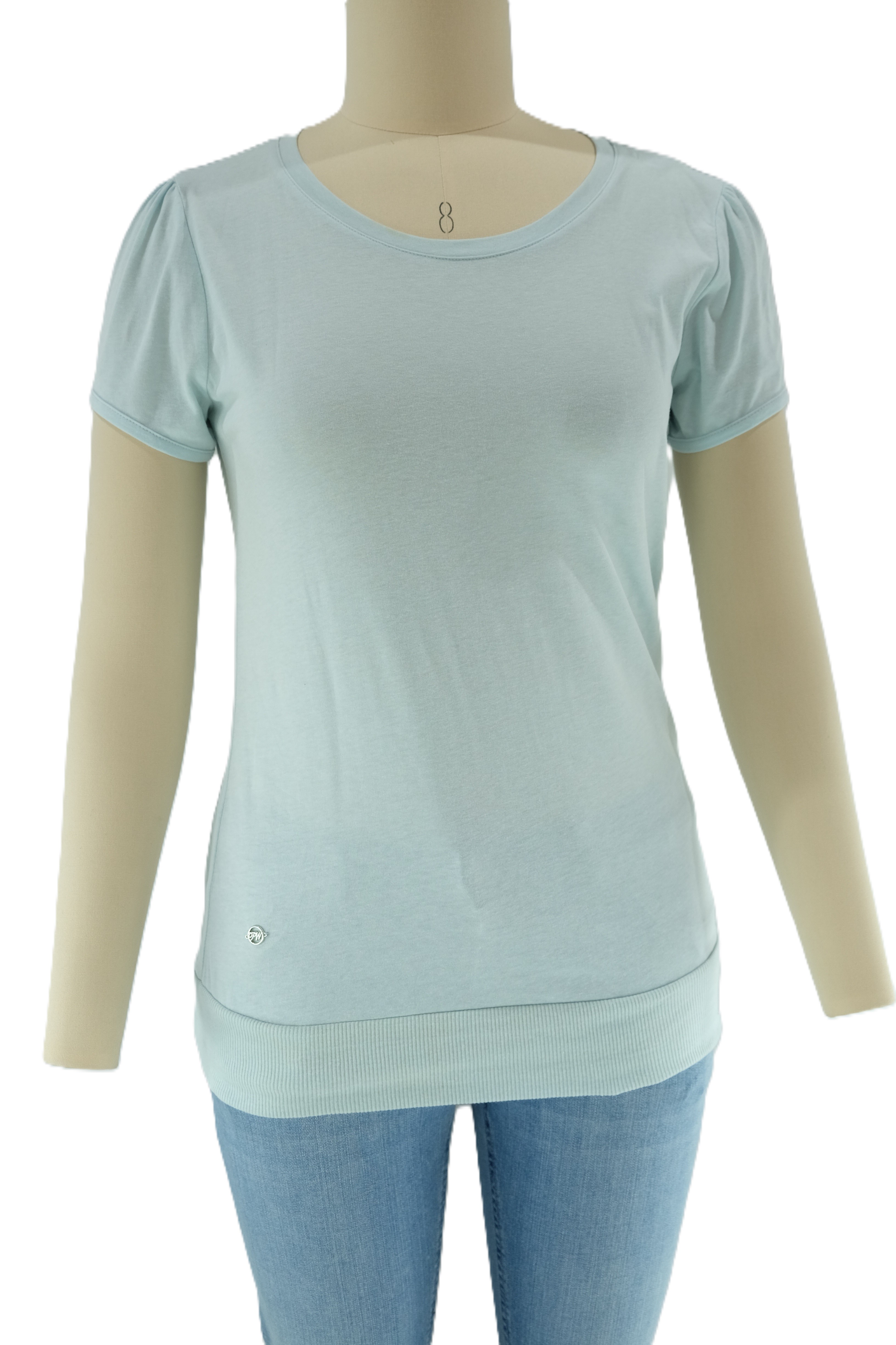 PIONEER WOMEN JERSEY MELE Kurzarm T-Shirt aqua 1301 301.5012