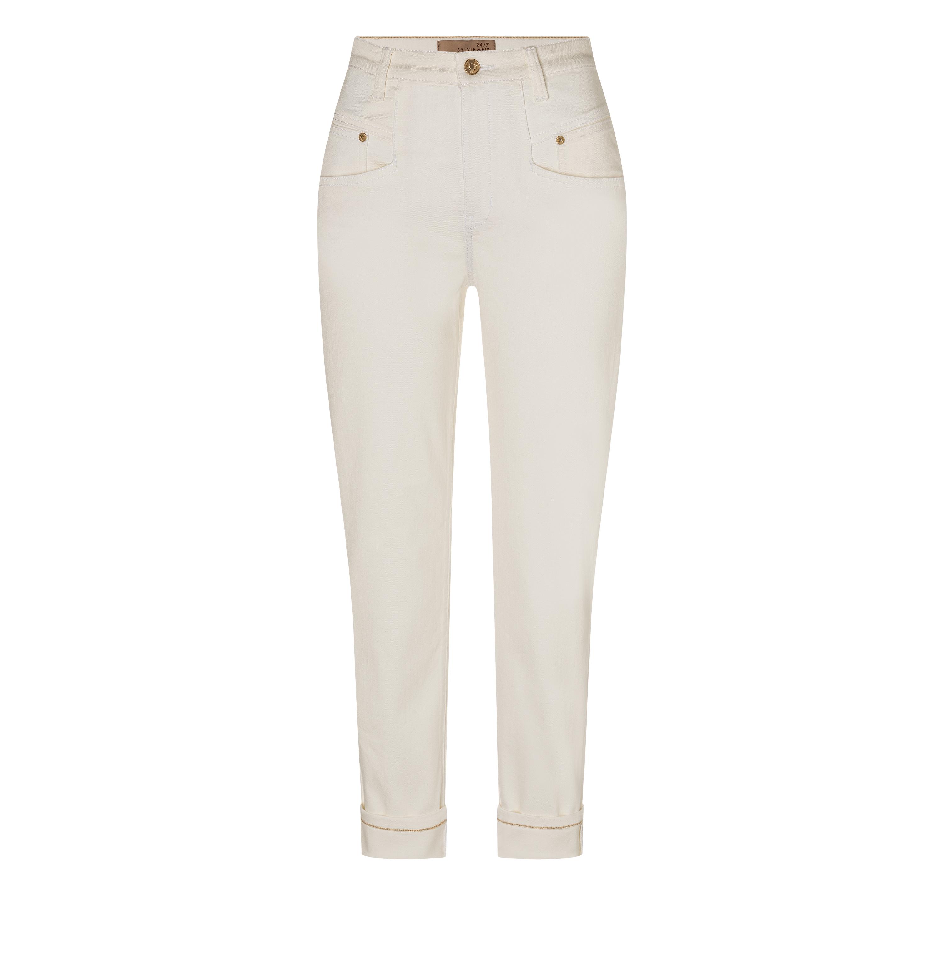 white MAC RICH CARROT white denim 2610-90-0389L D010 - SYLVIE MEIS