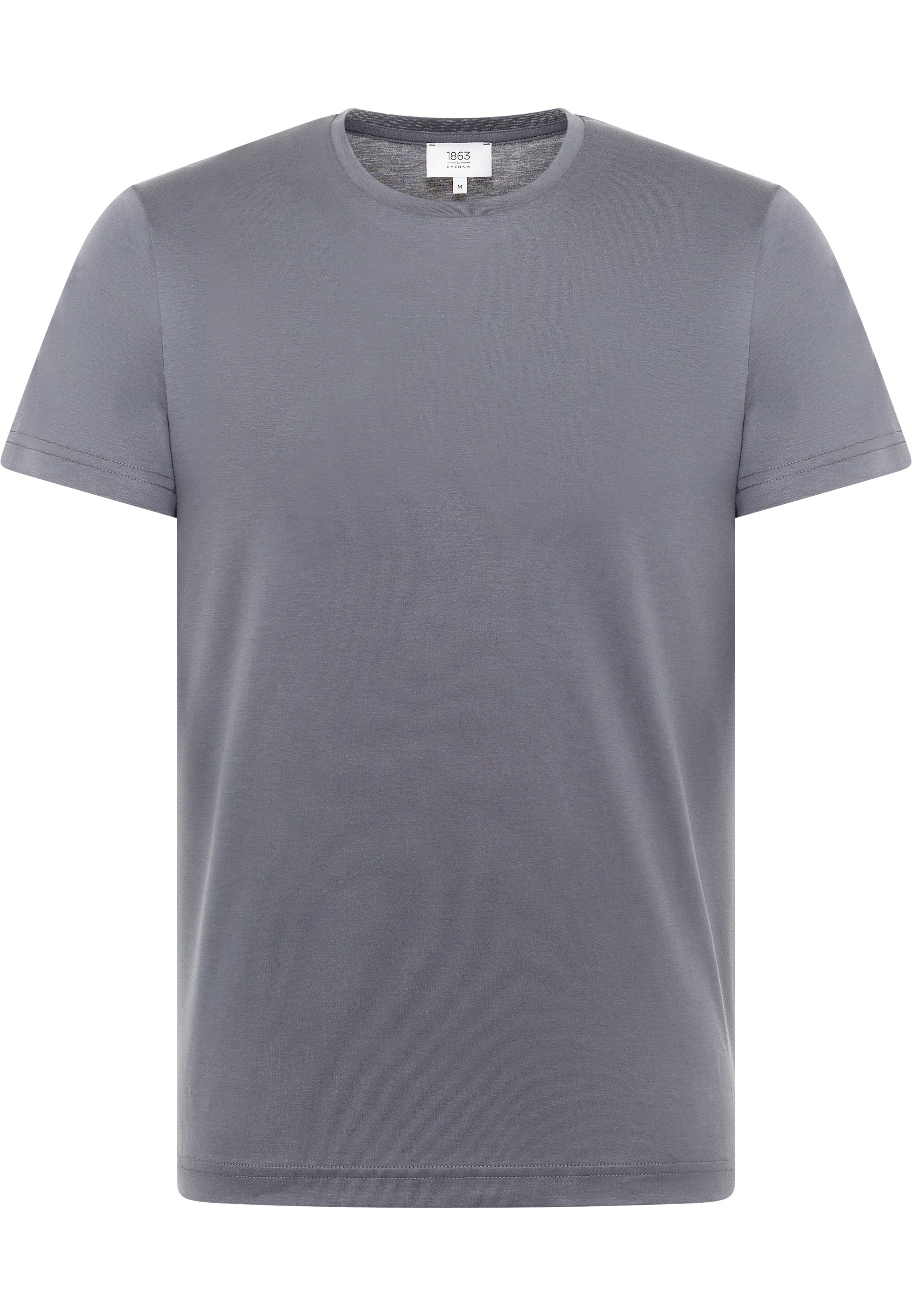 ETERNA_fall_winter-2025_03_1SP00223-887_37TINO-_5-jpg 1863 by ETERNA Kurzarm T-Shirt graublau 887-37-TINO - SOFT