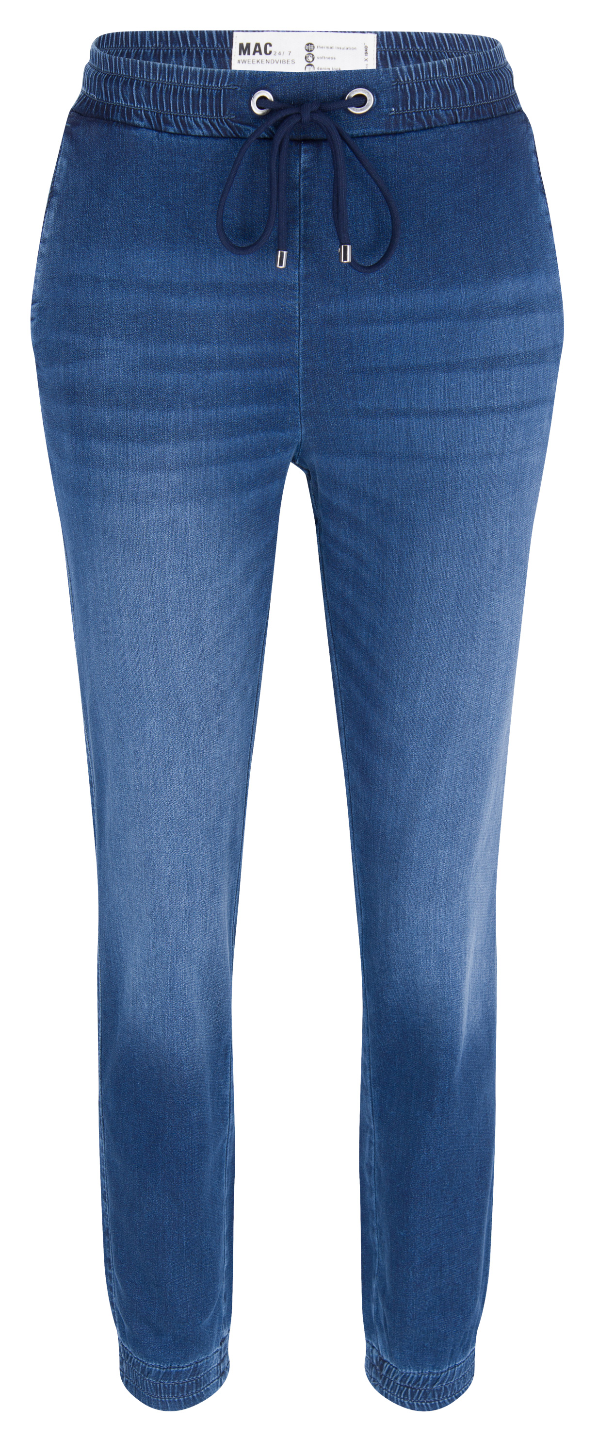 MAC EASY mid blue commercial 2766-90-0350 D580 - SOFT ISKO™ DENIM