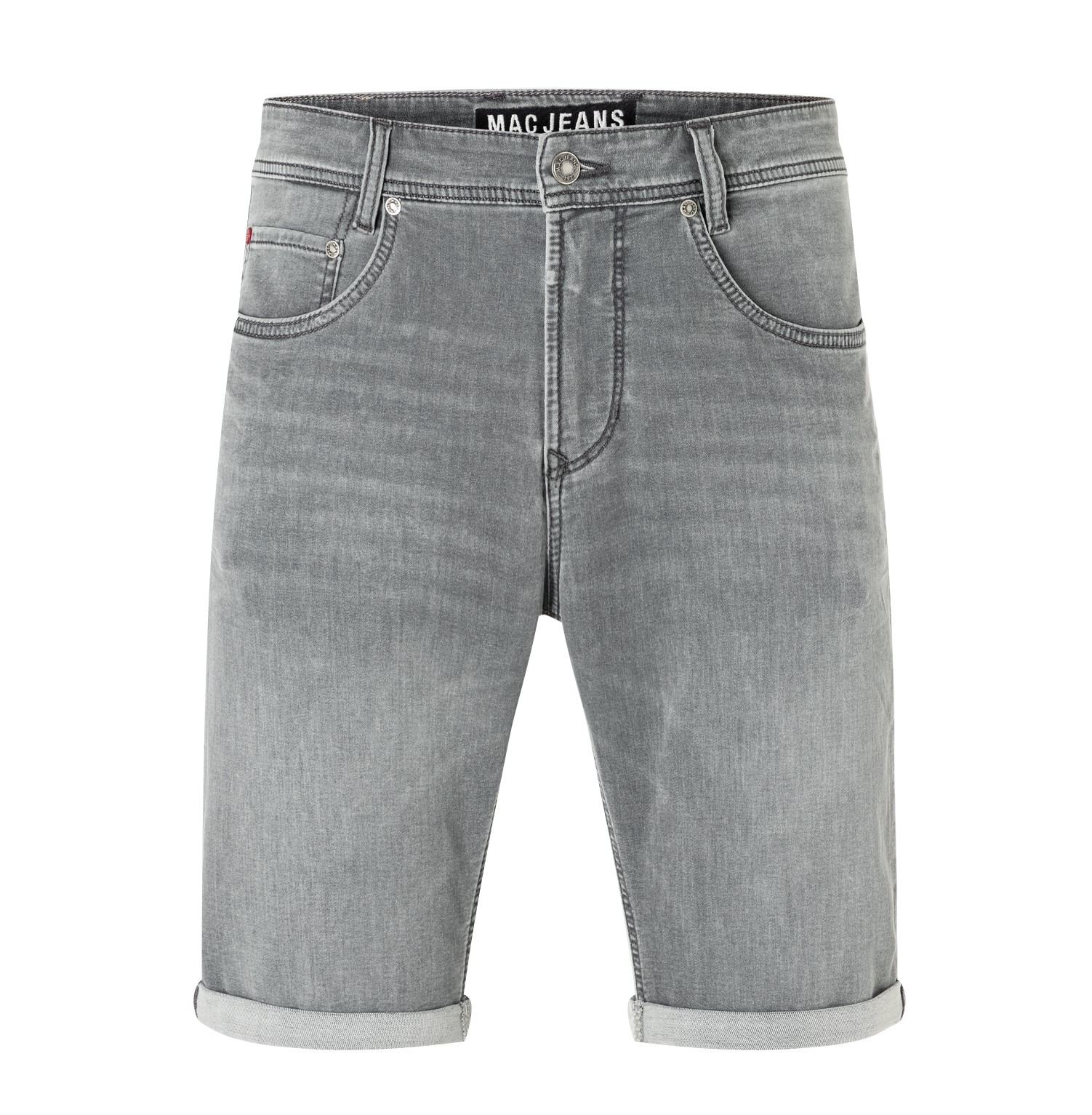 gre1-nYTn MAC JOG'N BERMUDA authentic light grey used 0562-00-0994L H825