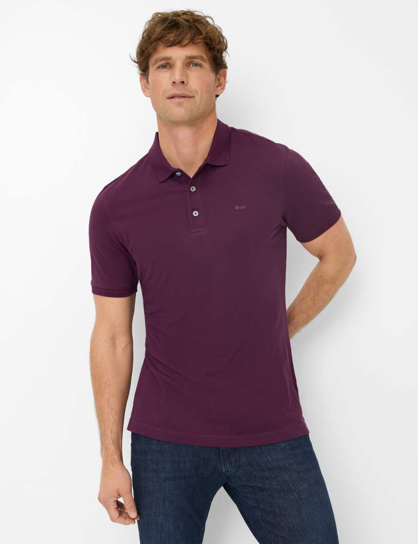 BRAX PETE Poloshirt summer grape 70426000 21-4508-85