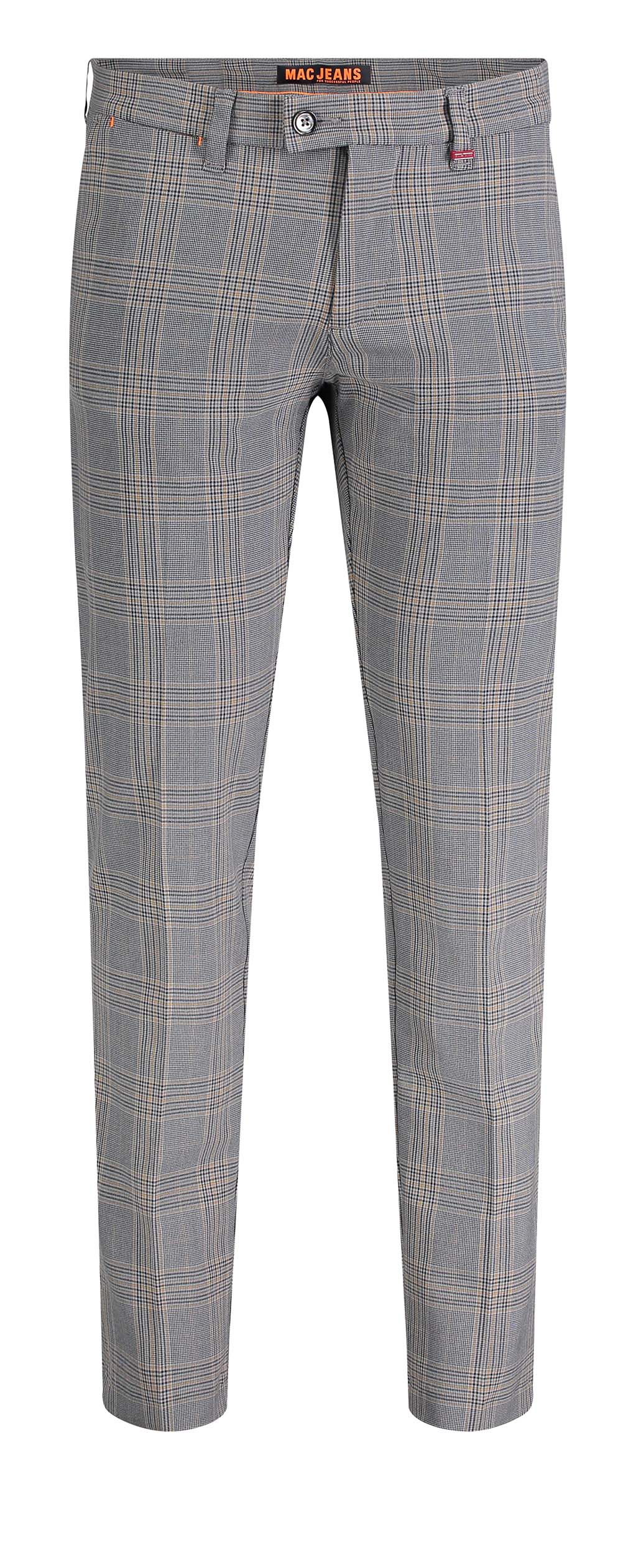 kol_30_6344-00-0704l_238k_01 MAC LENNOX CARBONIUM BI-STRETCH ginger brown check 6344-00-0704L 238K