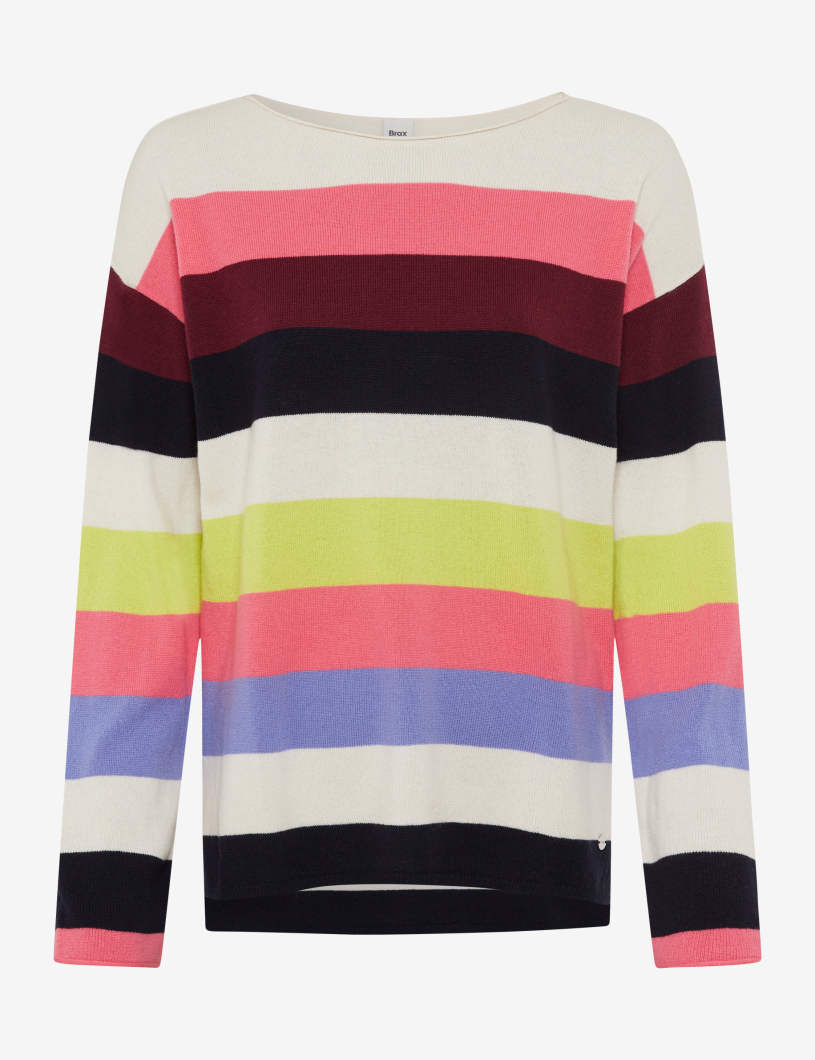 BRAX LIZ Strickpullover lemon grass 90191900 37-2018-35 - Merino Cashmere