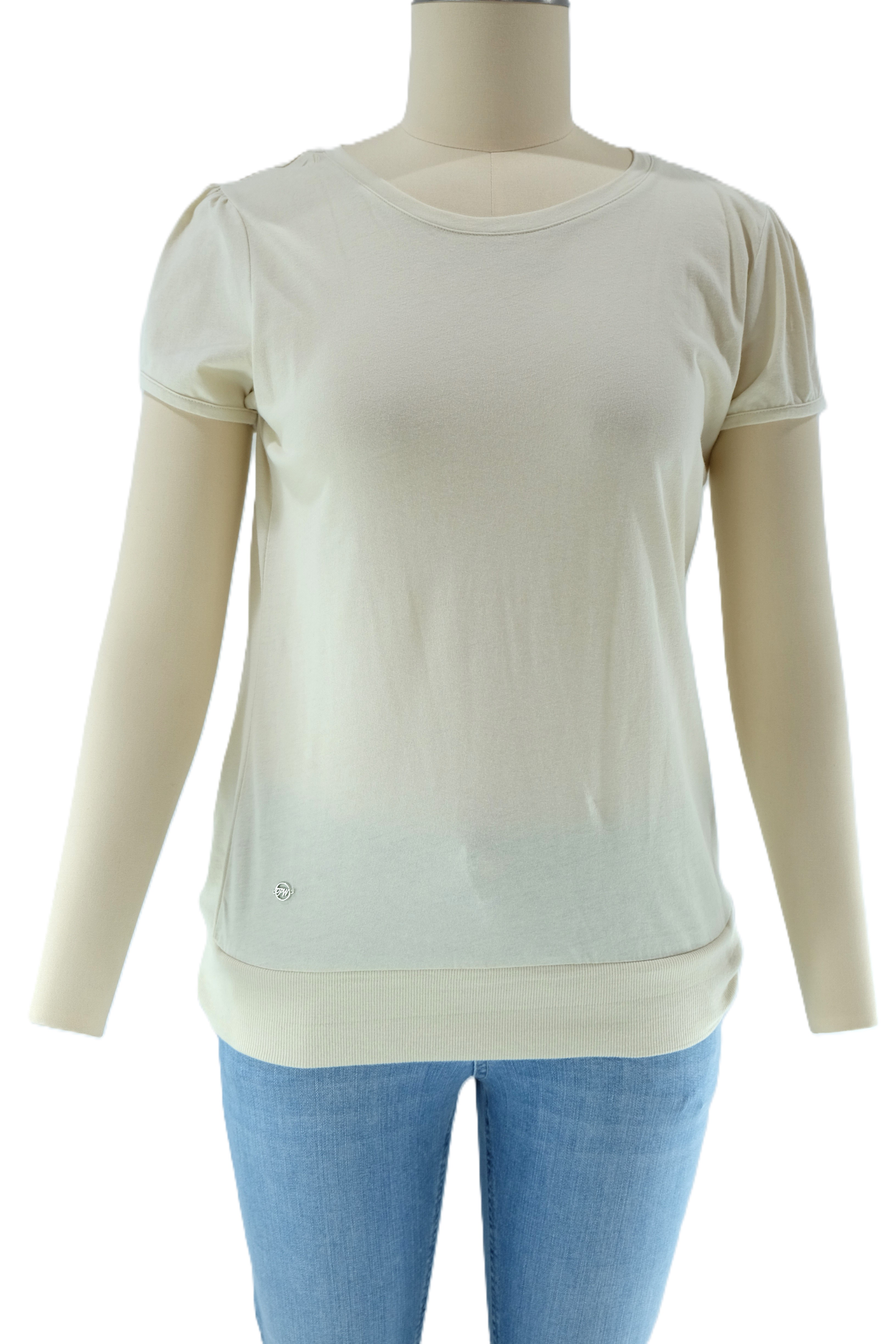 PIONEER WOMEN JERSEY MELE Kurzarm T-Shirt natur 1301 301.1001