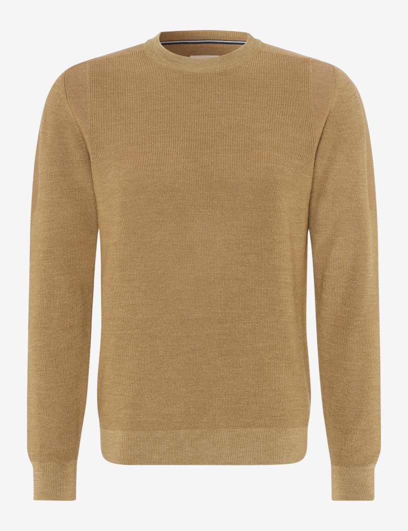 Brax_224_57_212007_70121900-jpg BRAX ROY Strickpullover Rundhals camel 70121900 21-2007-57