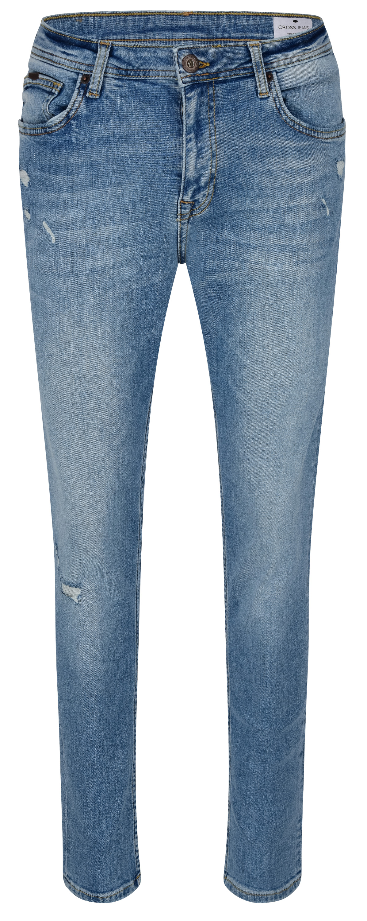 CROSS JEANS SCOTT light blue destroyed E162-007